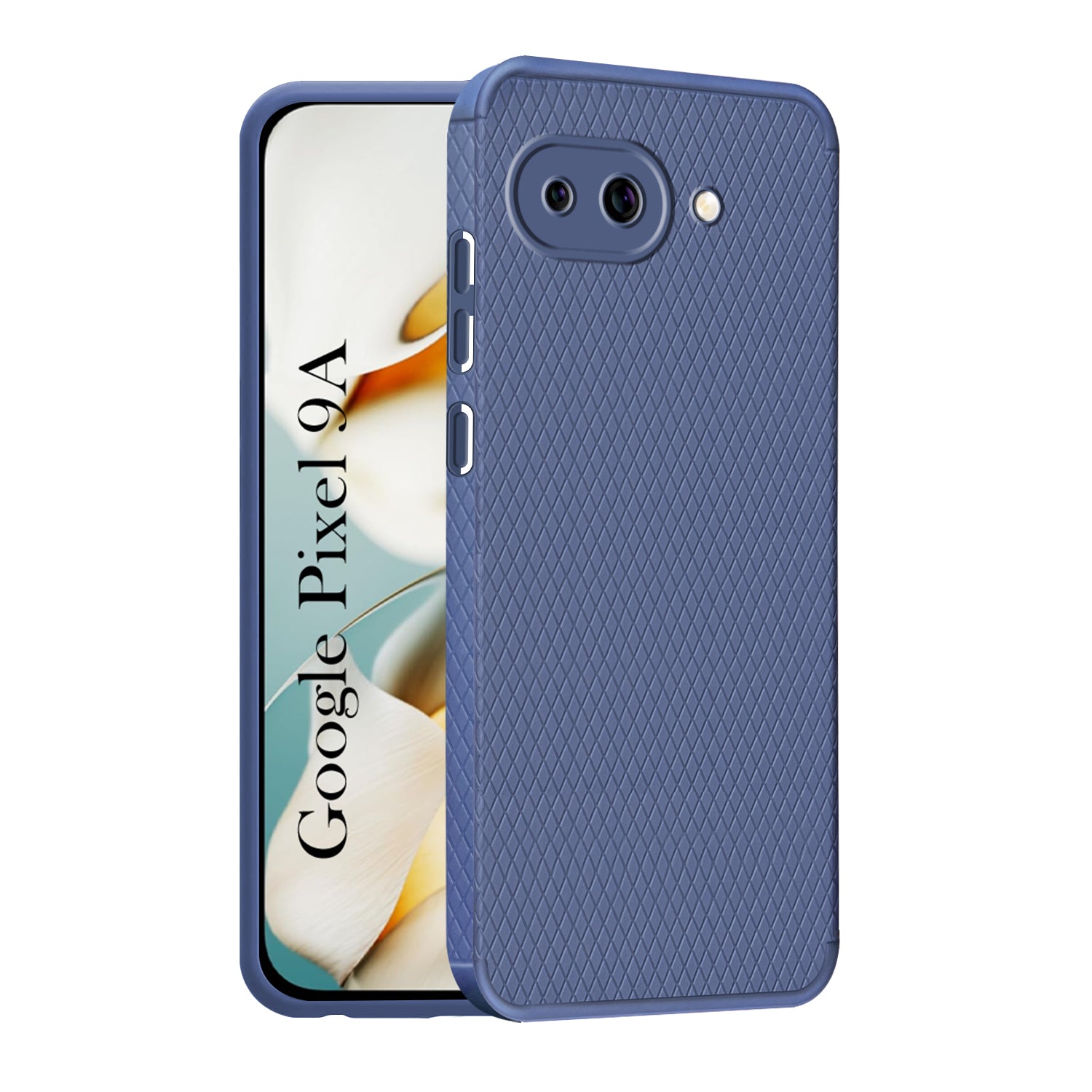 For Google Pixel 9A Back Cover Case (Liquid Silicone | Side Grip | Camera Protection)