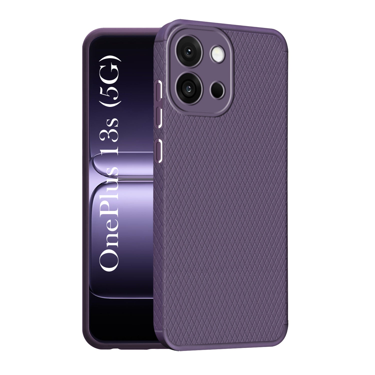 For OnePlus 13S Back Cover Case (Liquid Silicone | Side Grip | Camera Protection)