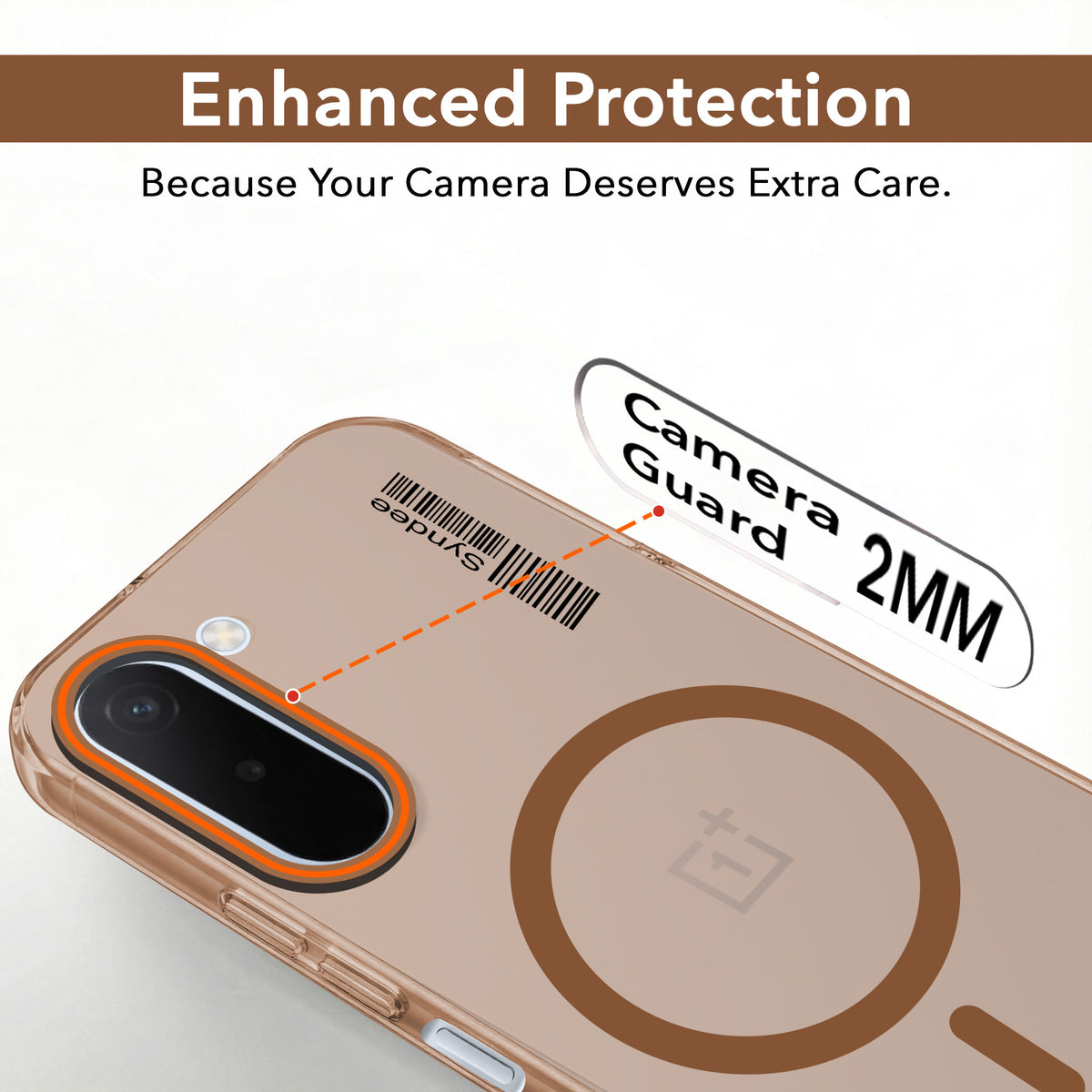 For OnePlus N6X Back Cover Case (Soft Touch | Camera Bump Protection | MagSafe Compatible | Matte Finish)