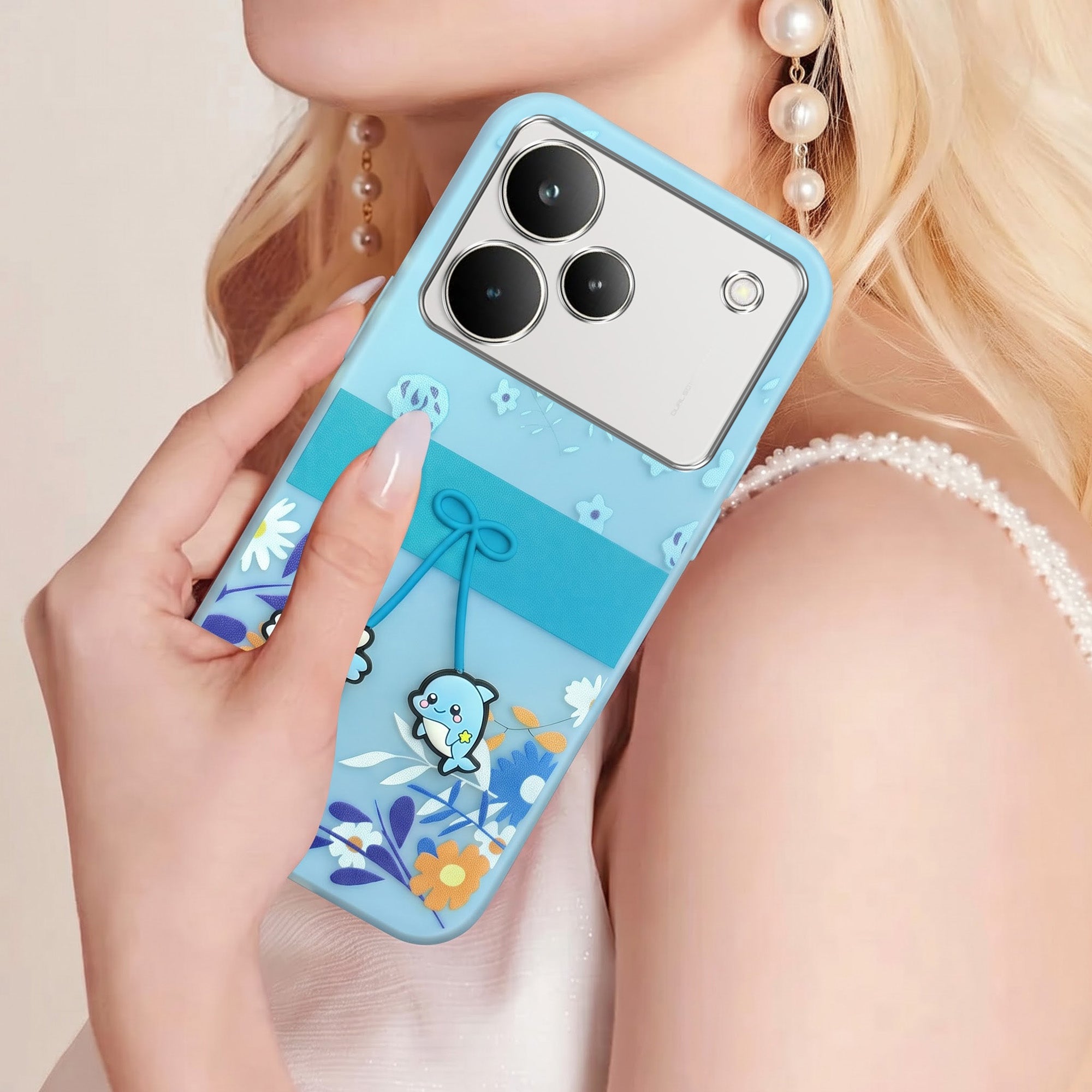 For Realme P4 Pro Back Cover Case (3D Cute Cartoons | Hard Back Side Soft | Matte Premium Finish | HD Printing)