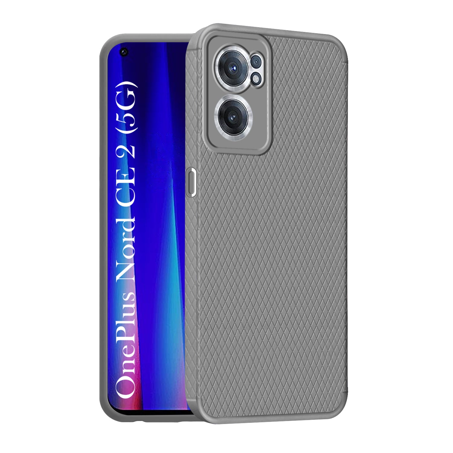 For OnePlus Nord CE 2 5G Back Cover Case (Liquid Silicone | Side Grip | Camera Protection)
