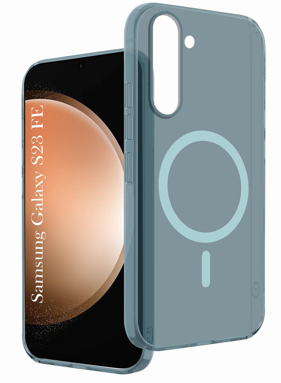 For Samsung Galaxy S23 FE 5G Back Cover Case (Frosted Matte Feel | MagSafe Compatible Wireless Charging | Polycarbonate Material)