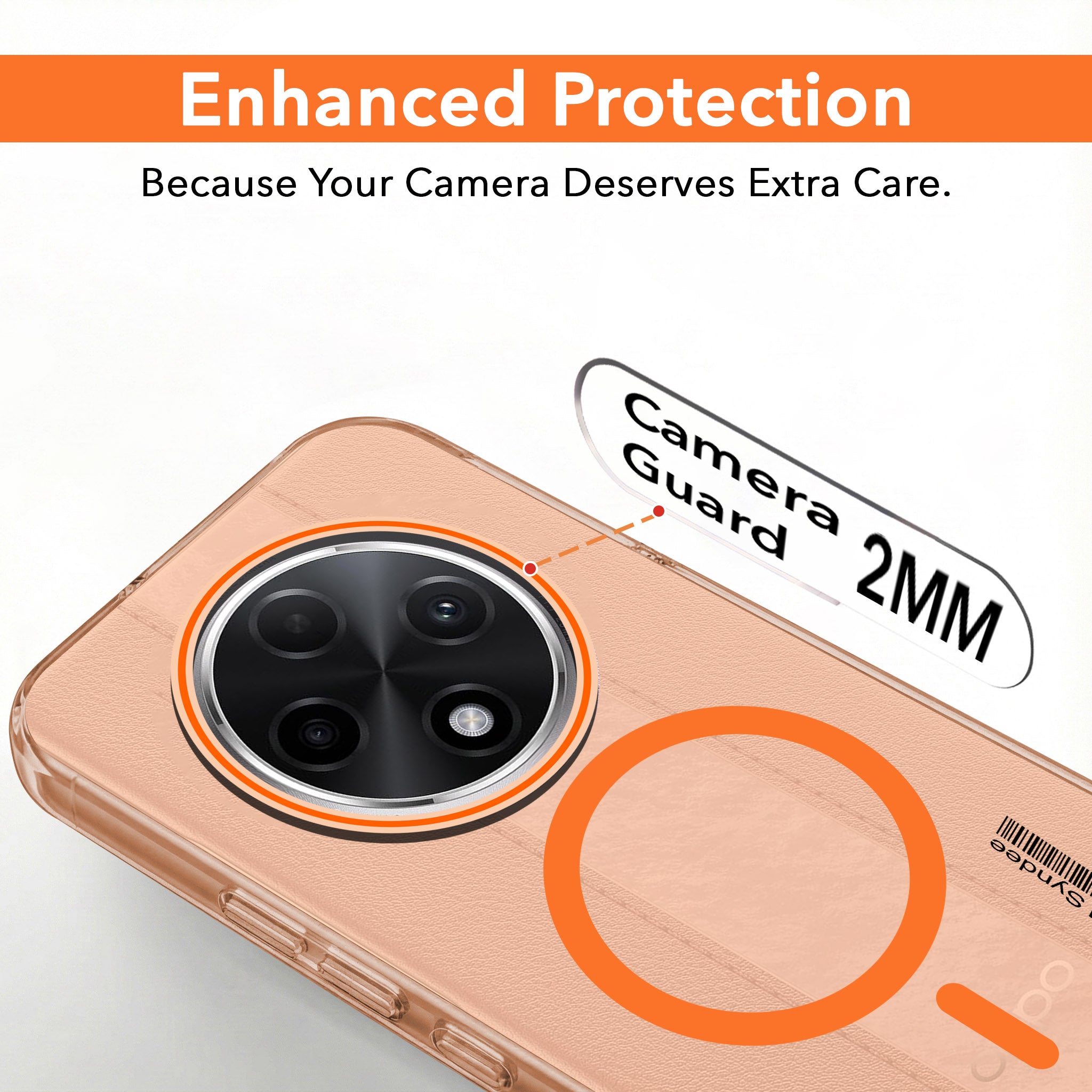 For Oppo F27 Pro | Oppo F27 Pro Plus Back Cover Case (Soft Touch | Camera Bump Protection | MagSafe Compatible | Matte Finish)