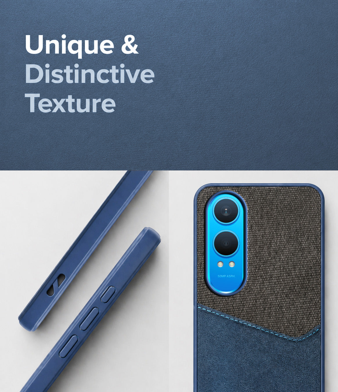 For OnePlus Nord CE 4 Lite Back Cover Case (Dual PU Leather Stitch | Professional Minimalist | Soft and Flexible)