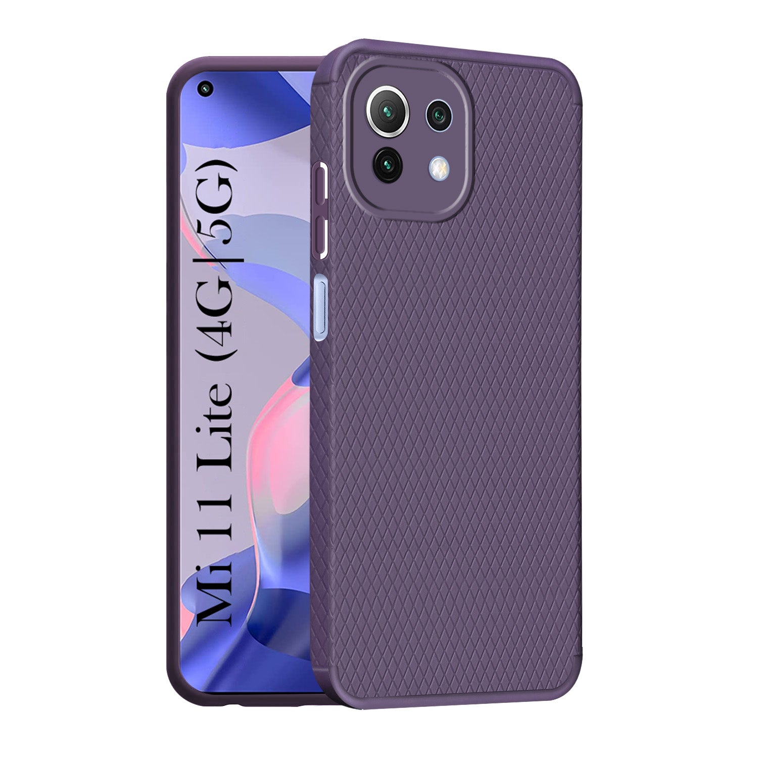 For Xiaomi Mi 11 Lite 4G | 11 Lite 5G Back Cover ( Silicone Clear Shockproof Case with Camera Protection | Soft and Flexible | Transparent)