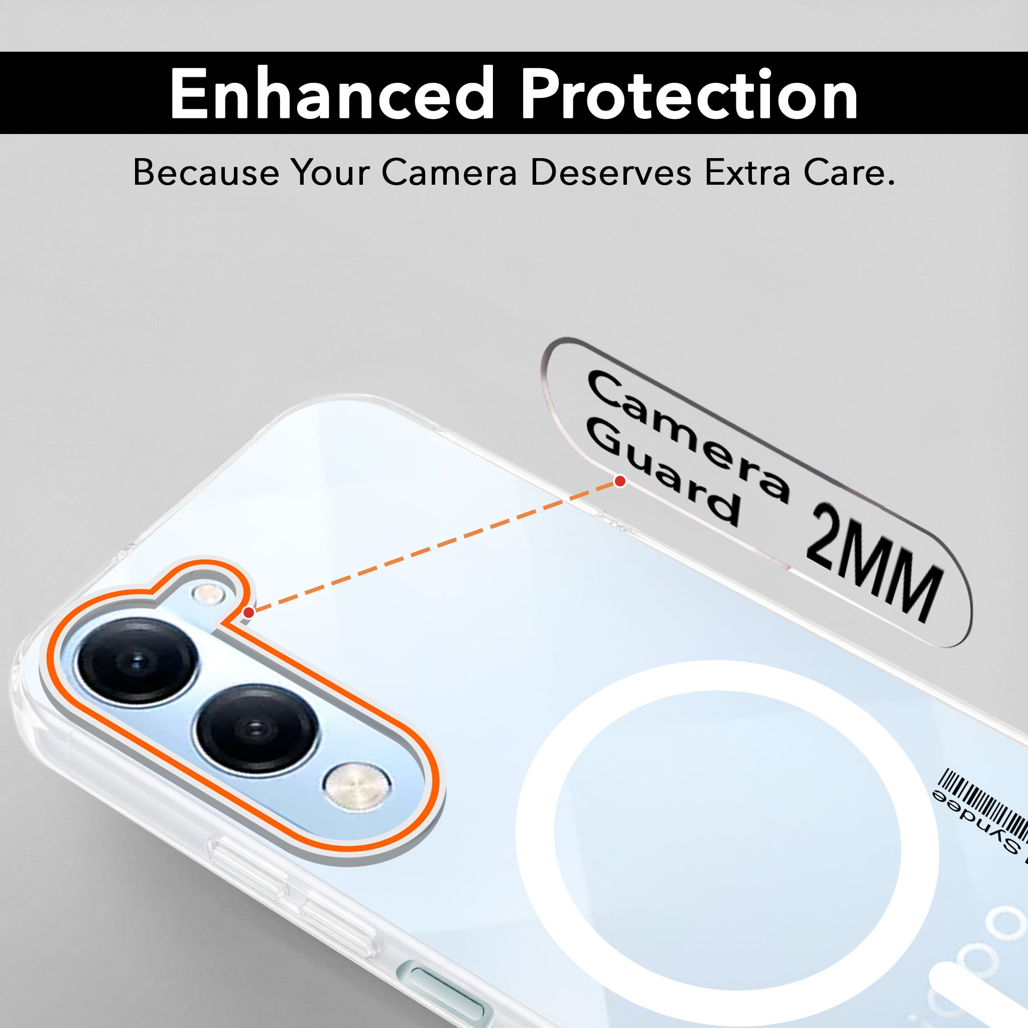 For Vivo iQOO Z10 Lite Back Cover Case (Soft Touch | Camera Bump Protection | MagSafe Compatible | Matte Finish)