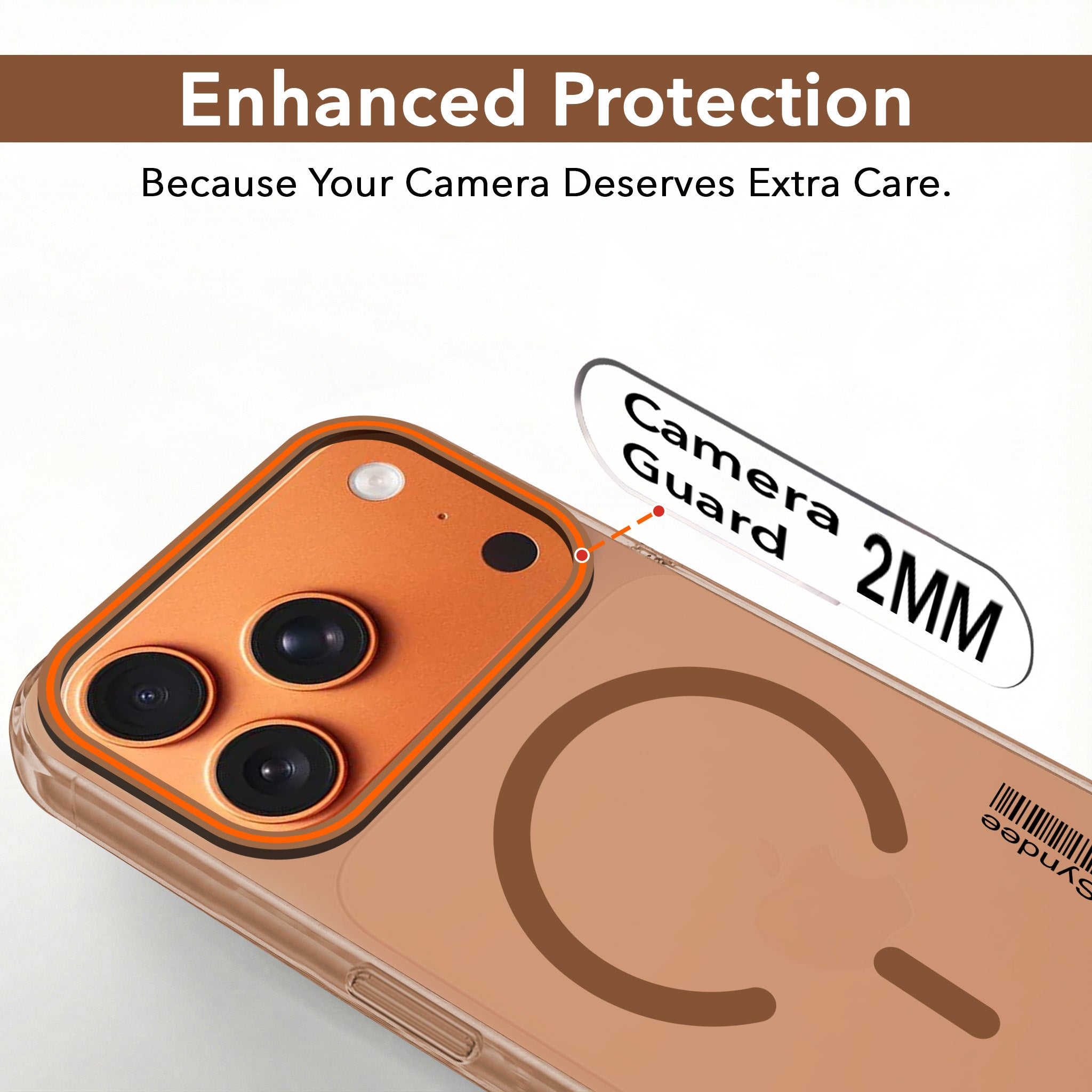 For Apple iPhone 17 Pro Max Back Cover Case (Soft Touch | Camera Bump Protection | MagSafe Compatible | Matte Finish)