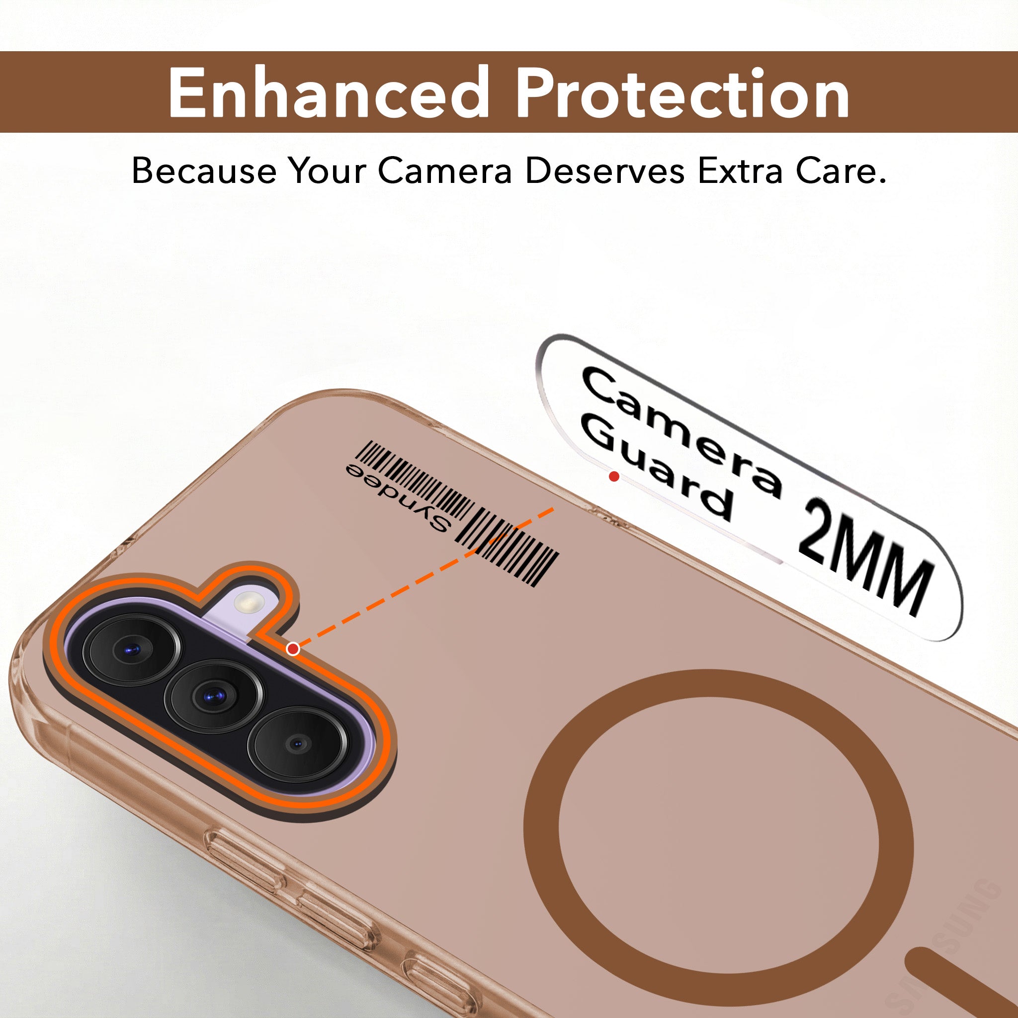 For Samsung Galaxy A37 5G Back Cover Case (Soft Touch | Camera Bump Protection | MagSafe Compatible | Matte Finish)