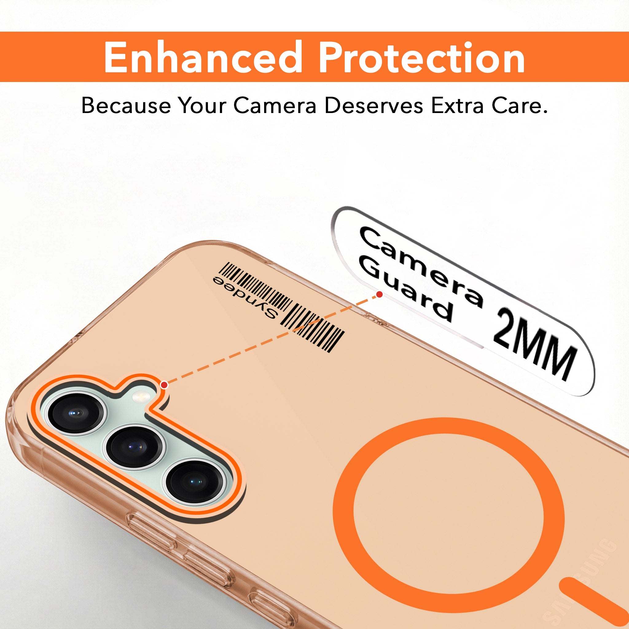 For Samsung Galaxy S23 FE 5G Back Cover Case (Soft Touch | Camera Bump Protection | MagSafe Compatible | Matte Finish)