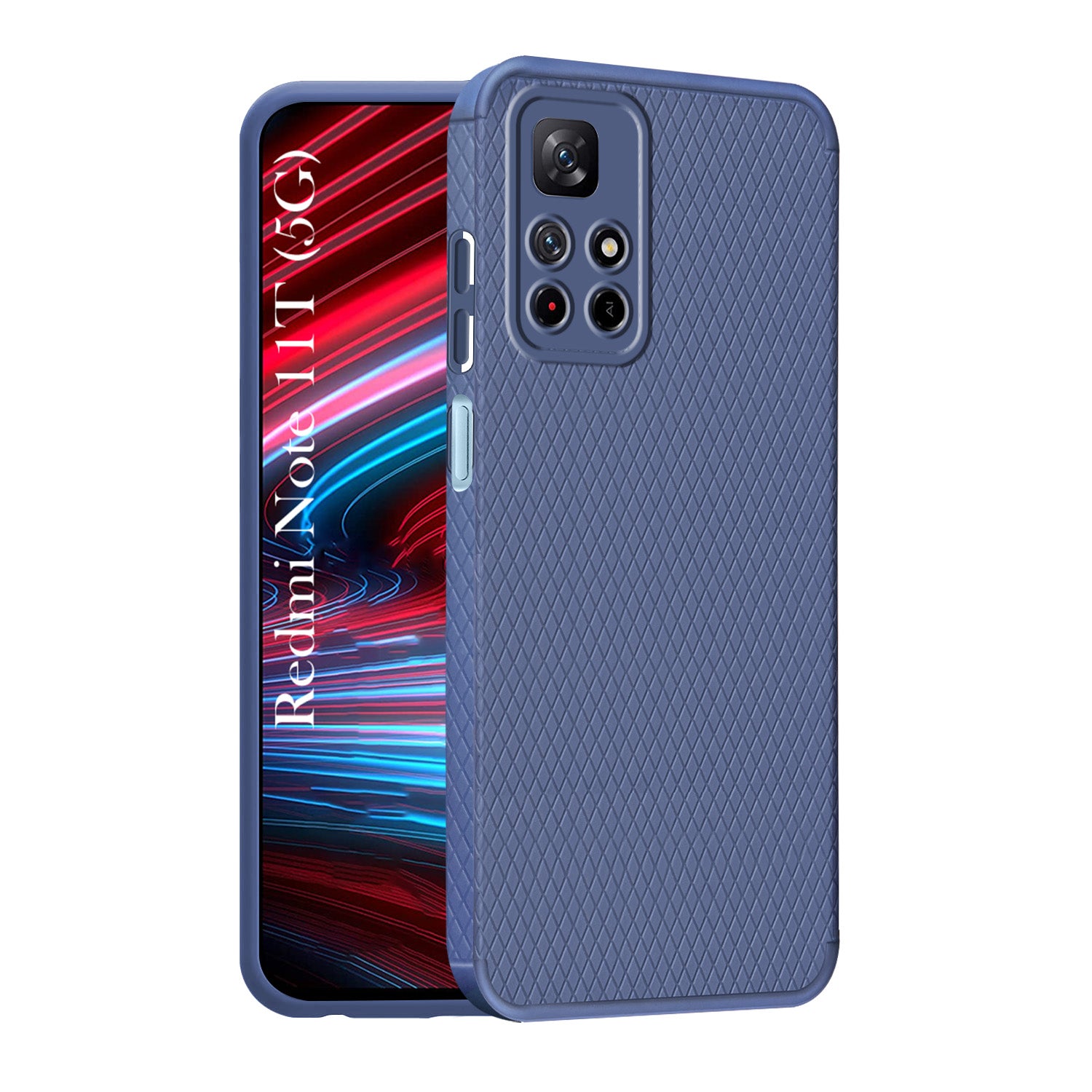 For Xiaomi Mi Redmi Note 10T 5G | Note 10 5G Back Cover Case Liquid Silicone (Camera Protection | Side Grip Texture | Soft and Flexible)