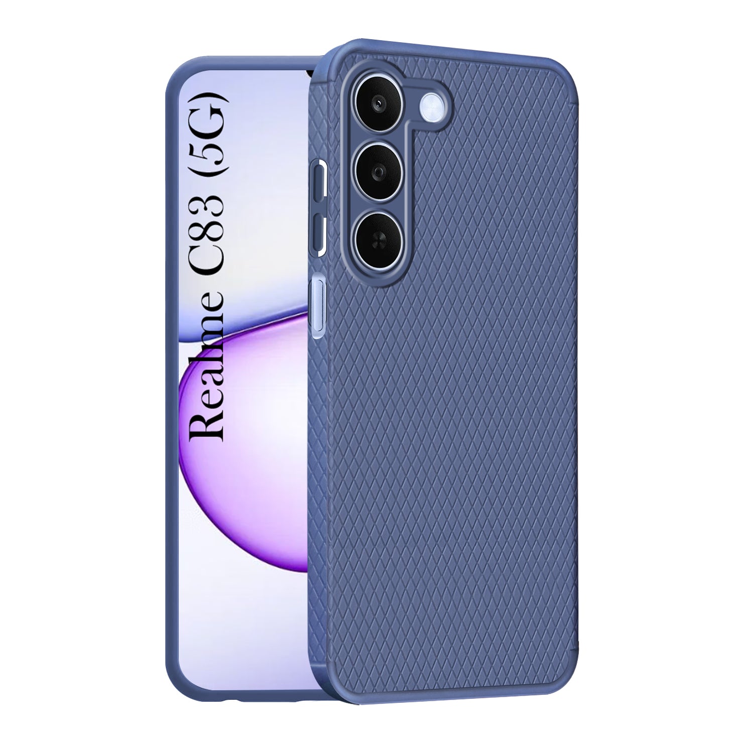 For Realme C83 5G Back Cover Case Liquid Silicone (Camera Protection | Side Grip Texture | Soft and Flexible)