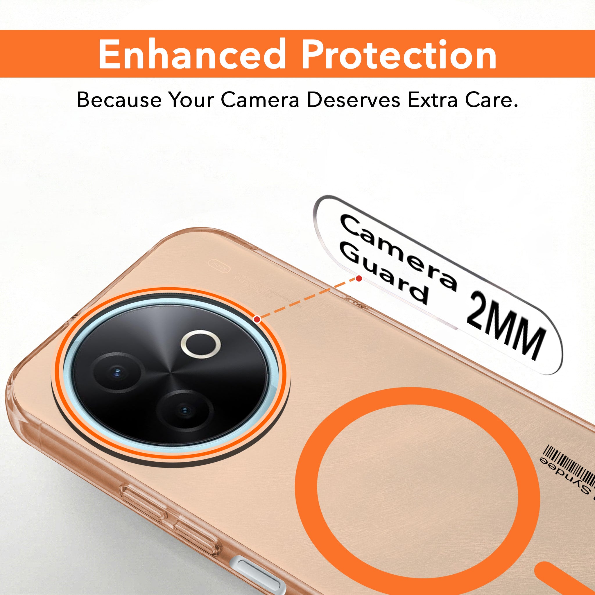 For Vivo Y39 Back Cover Case (Soft Touch | Camera Bump Protection | MagSafe Compatible | Matte Finish)