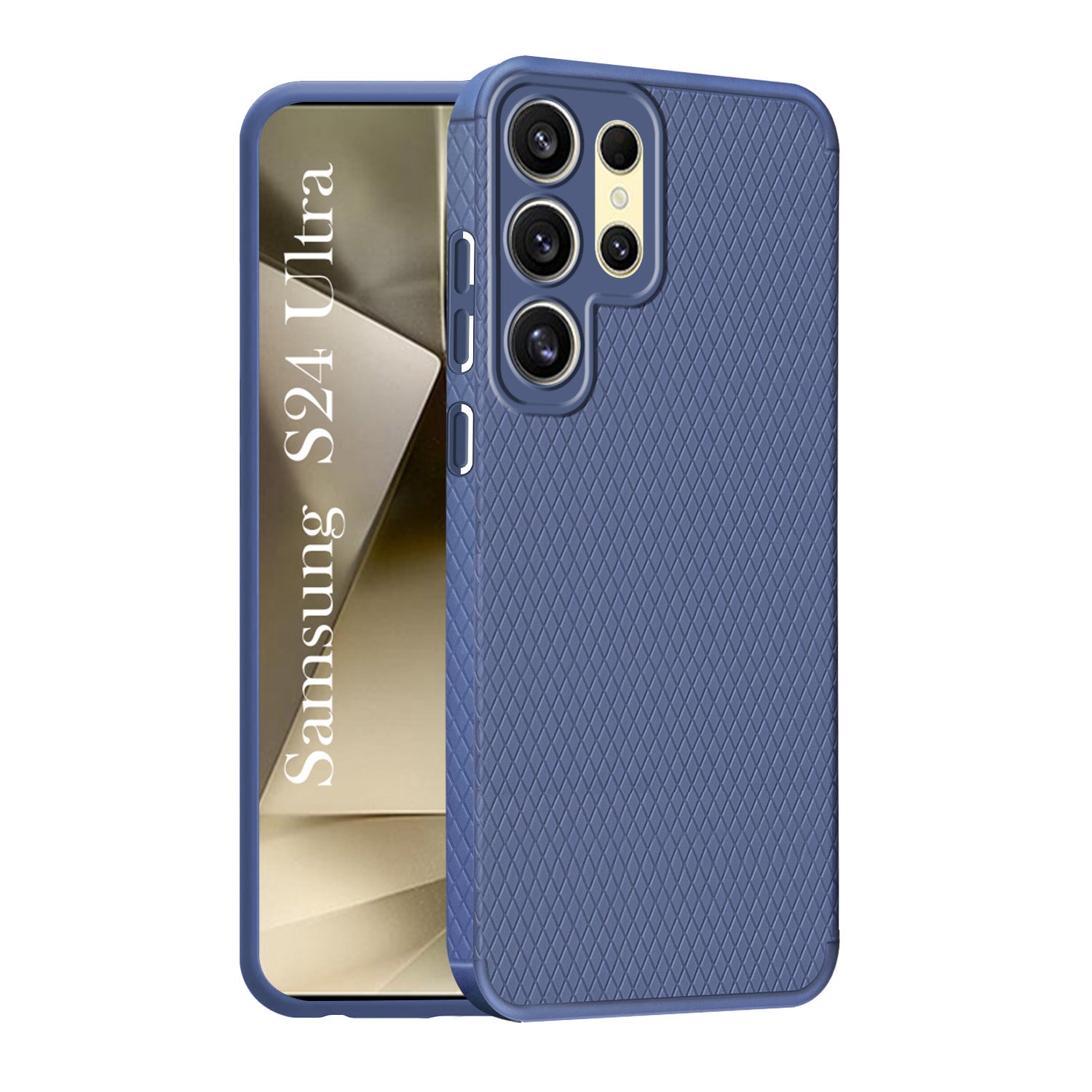 For Samsung Galaxy S25 Ultra Back Cover Case (Liquid Silicone | Side Grip | Camera Protection)