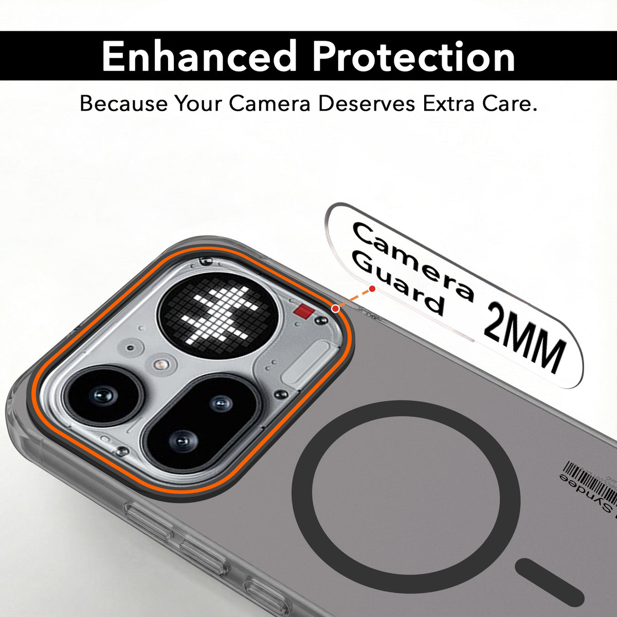 For Nothing Phone 4A Pro 5G Back Cover Case (Soft Touch | Camera Bump Protection | MagSafe Compatible | Matte Finish)