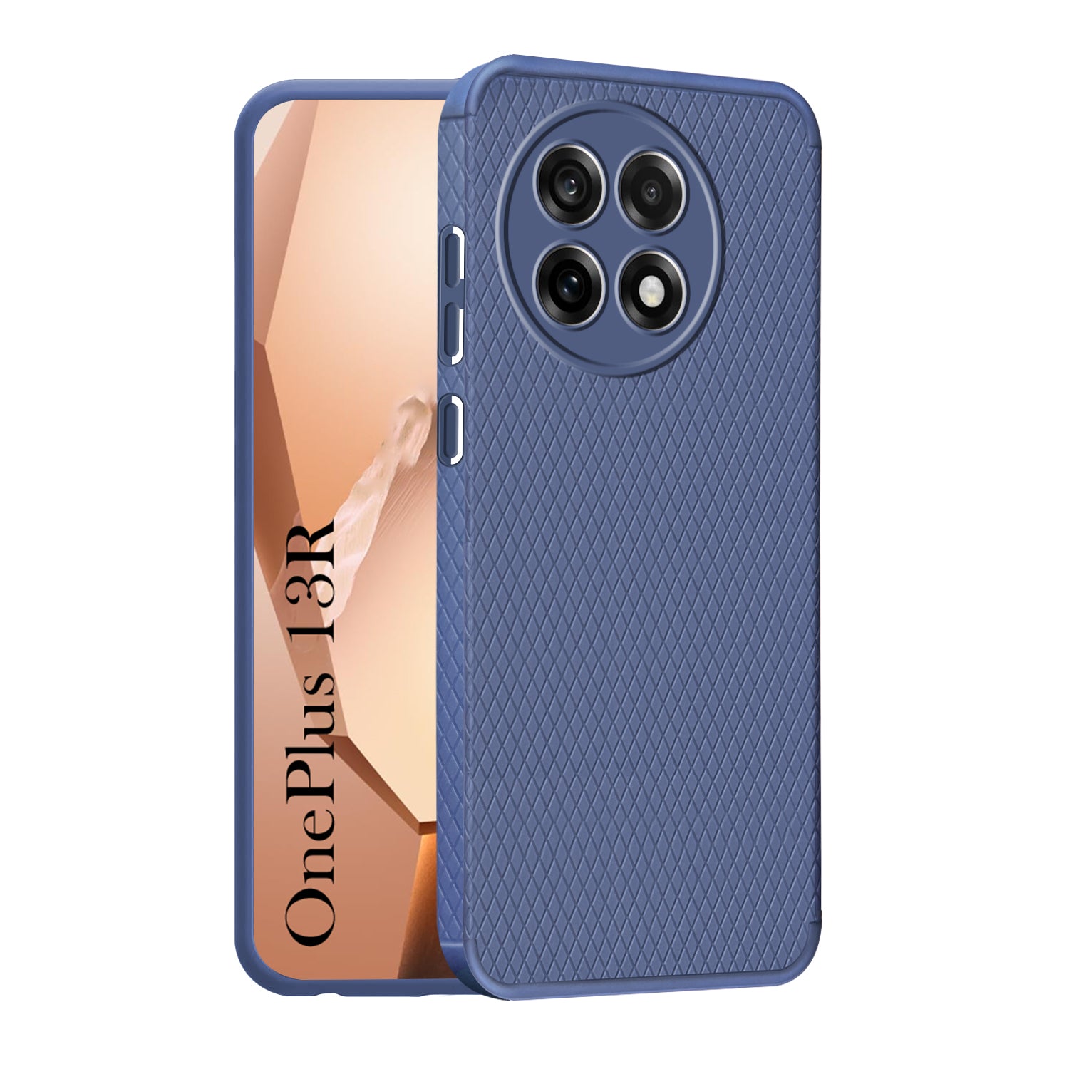For OnePlus 13R 5G Back Cover Case (Liquid Silicone | Side Grip | Camera Protection)