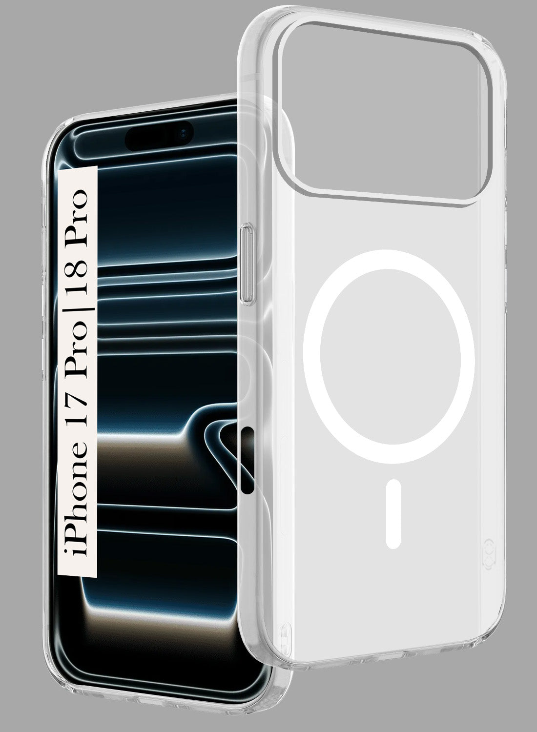For iPhone 17 Pro | iPhone 18 Pro Back Cover Case (Frosted Matte Feel | MagSafe Compatible Wireless Charging)