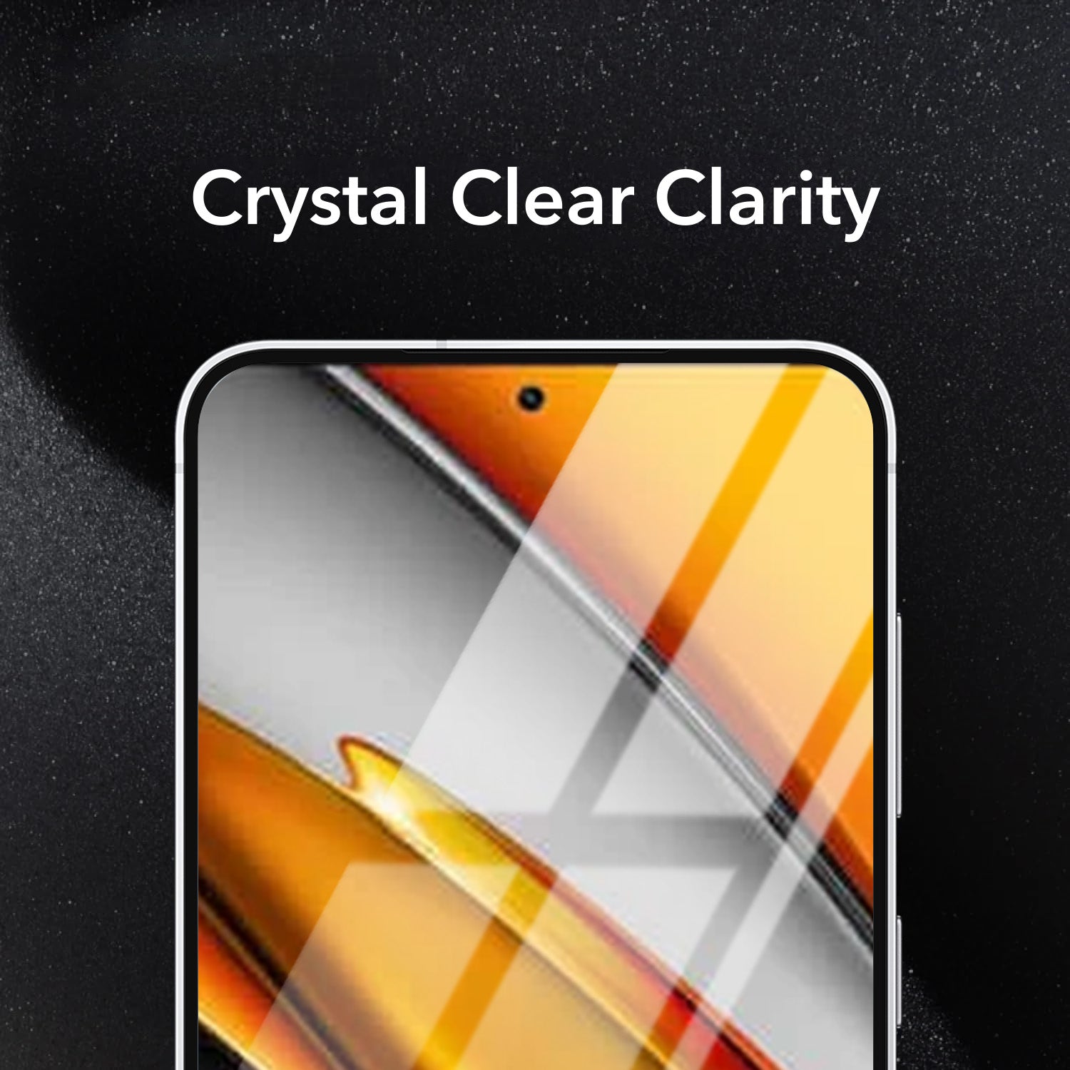 (Pack of 2) Tempered Glass For Poco F3 Military-Grade Gorilla  Screen Protector With Installation Kit | Shatterproof, Full Coverage, HD Clear, Scratch Resistant