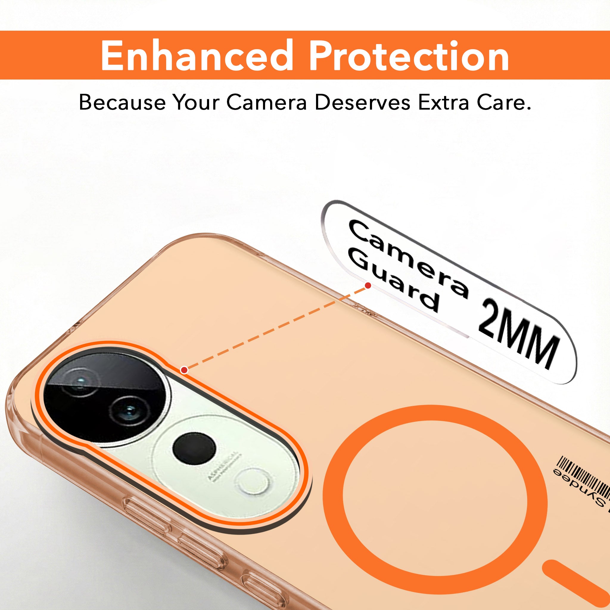 For Vivo T3 Ultra Back Cover Case (Soft Touch | Camera Bump Protection | MagSafe Compatible | Matte Finish)