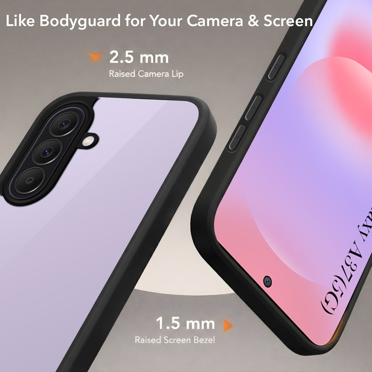 For Samsung Galaxy A37 5G Back Cover Case (Built-in Stand | Lifetime Anti Yellow | Kickstand Shockproof | Camera Protection | MagSafe Compatible)