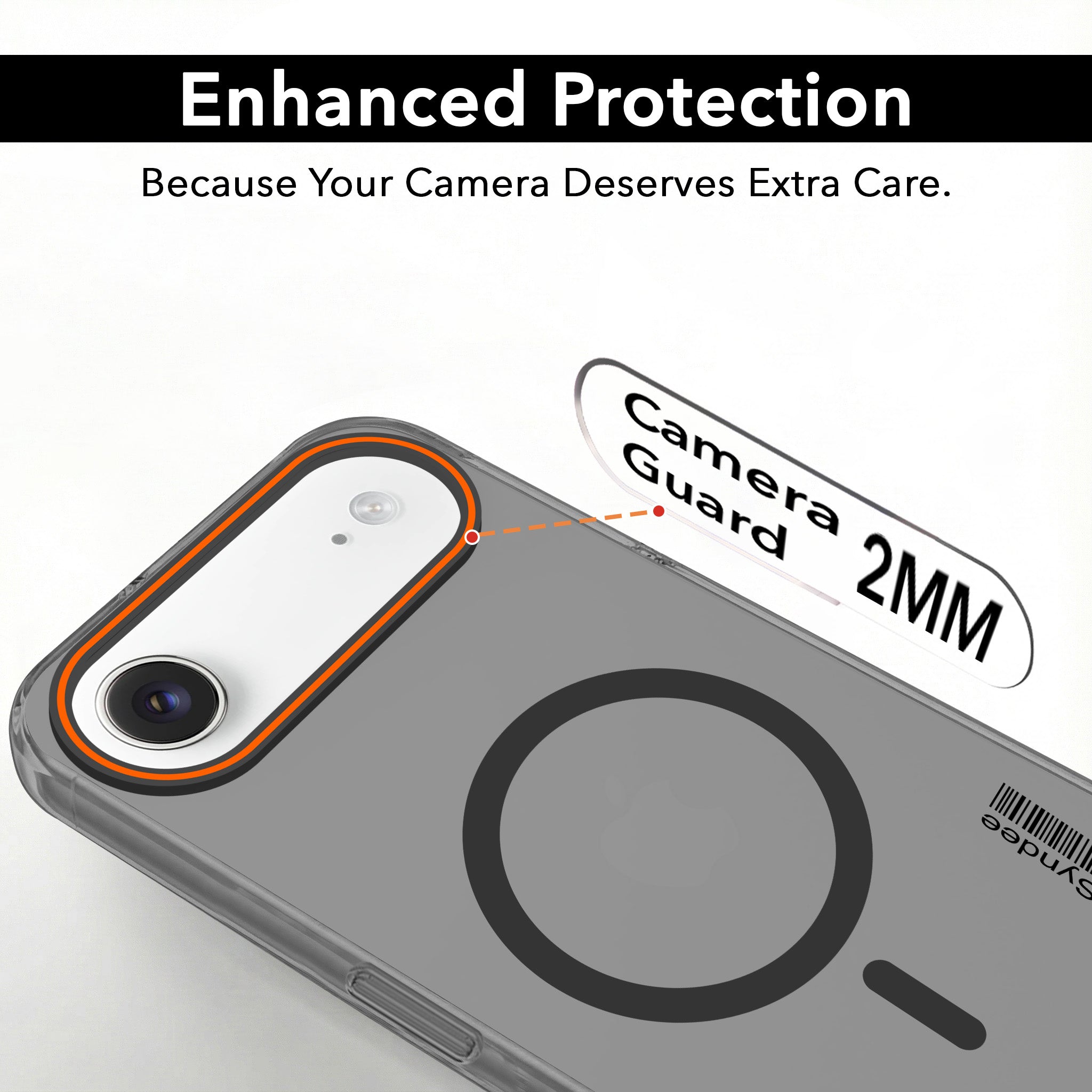 For Apple iPhone 17 Air Back Cover Case (Soft Touch | Camera Bump Protection | MagSafe Compatible | Matte Finish)