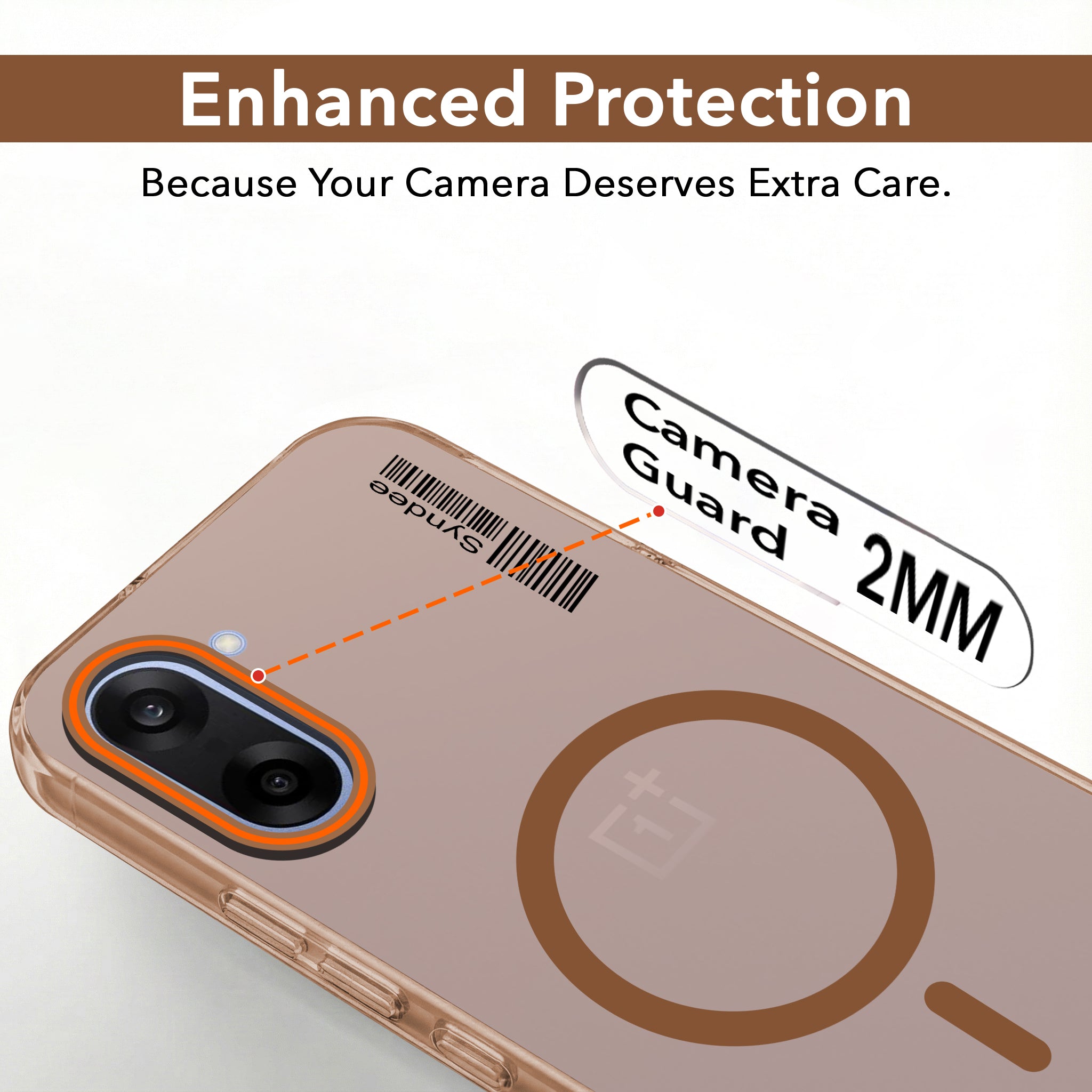 For Oneplus Nord CE 5 Back Cover Case (Soft Touch | Camera Bump Protection | MagSafe Compatible | Matte Finish)