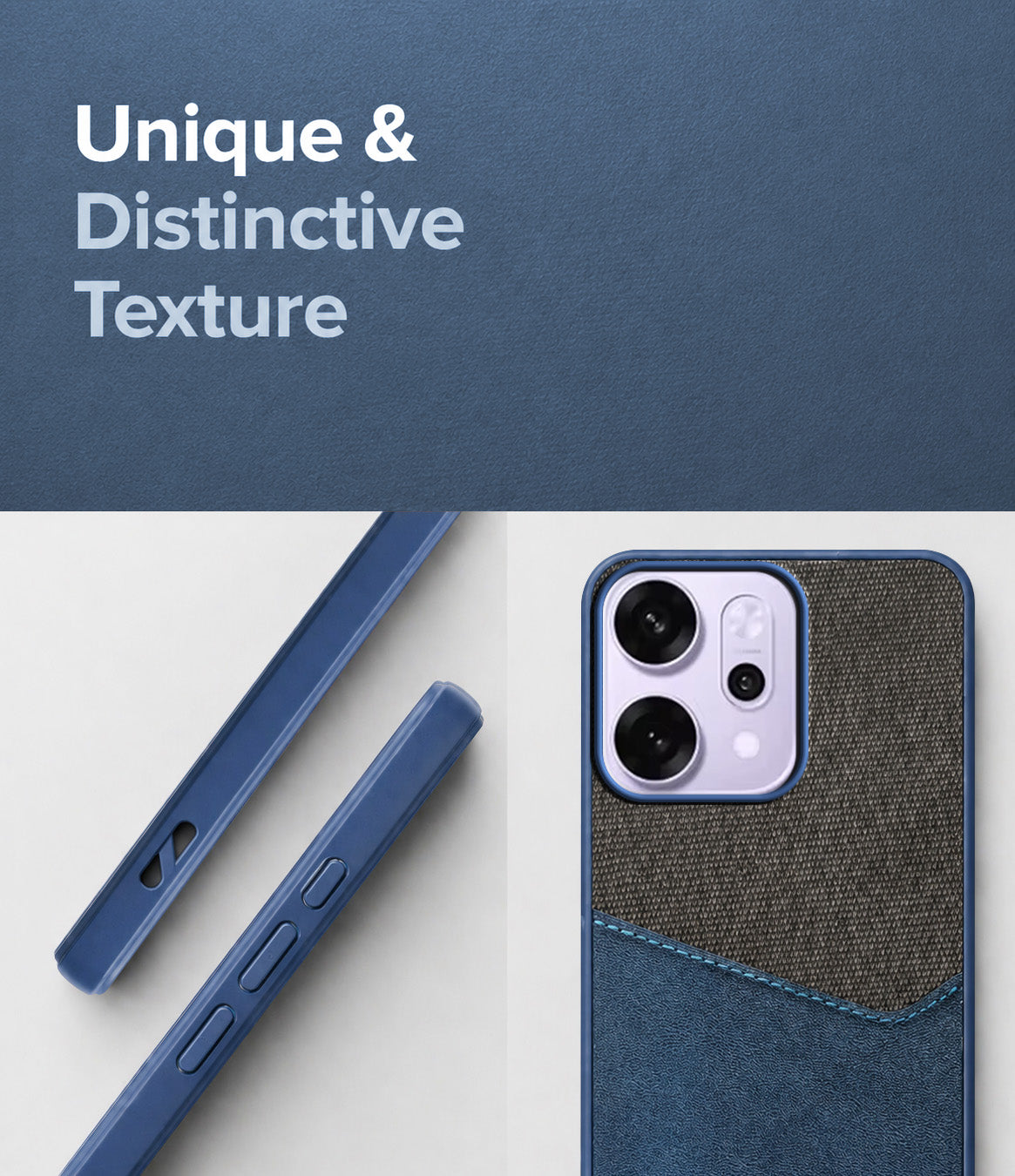 For Oppo Reno14 Pro 5G | Oppo Reno 14 Pro 5G Back Cover Case (Dual PU Leather Stitch | Professional Minimalist | Soft and Flexible)