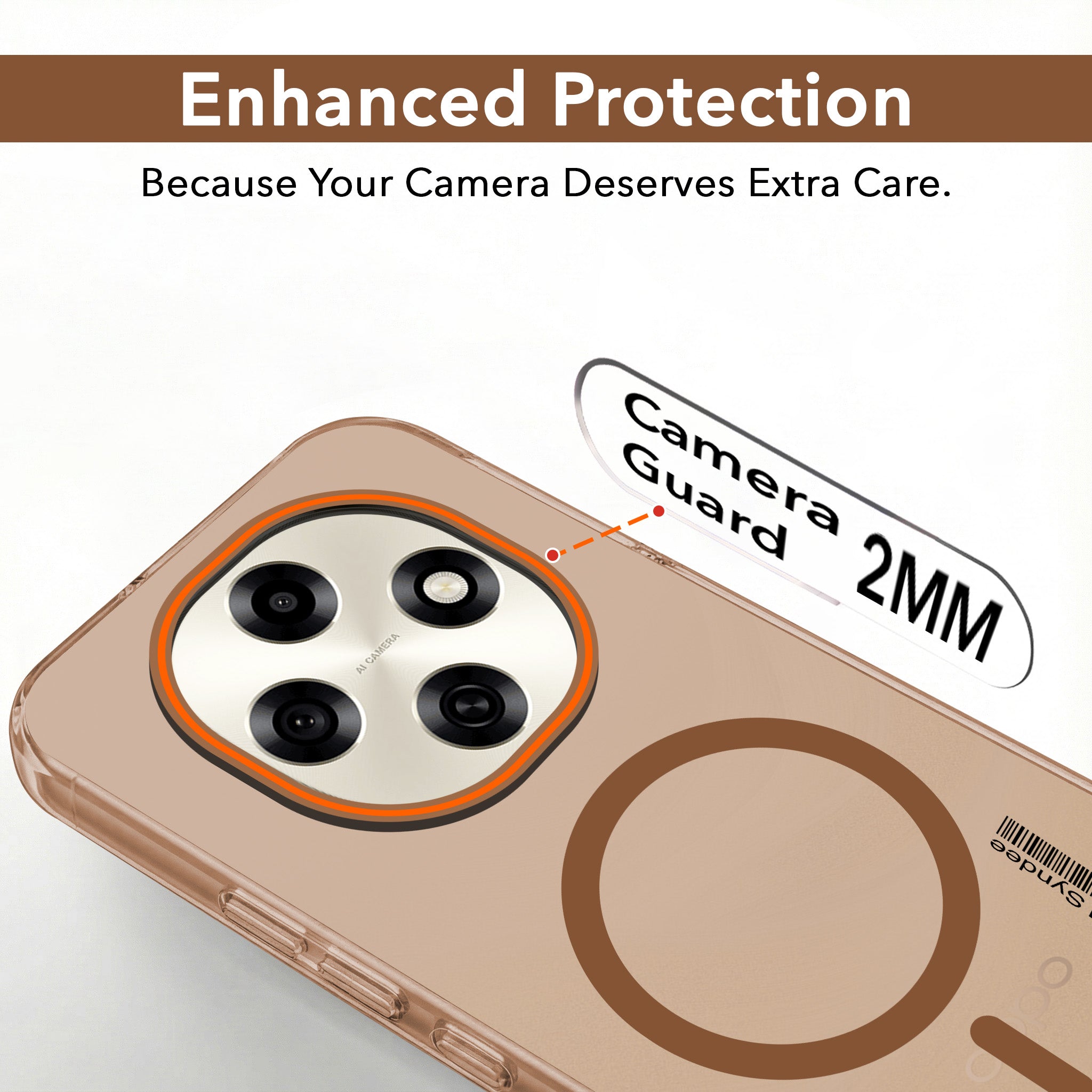 For Oppo F31 Pro Back Cover Case (Soft Touch | Camera Bump Protection | MagSafe Compatible | Matte Finish)