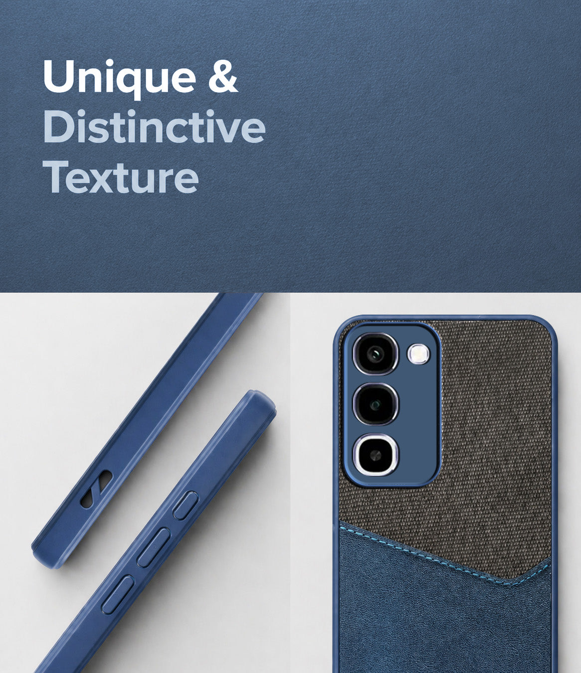 For Realme P4R 5G | Realme Narzo 100X 5G Back Cover Case (Dual PU Leather Stitch | Professional Minimalist | Soft and Flexible)