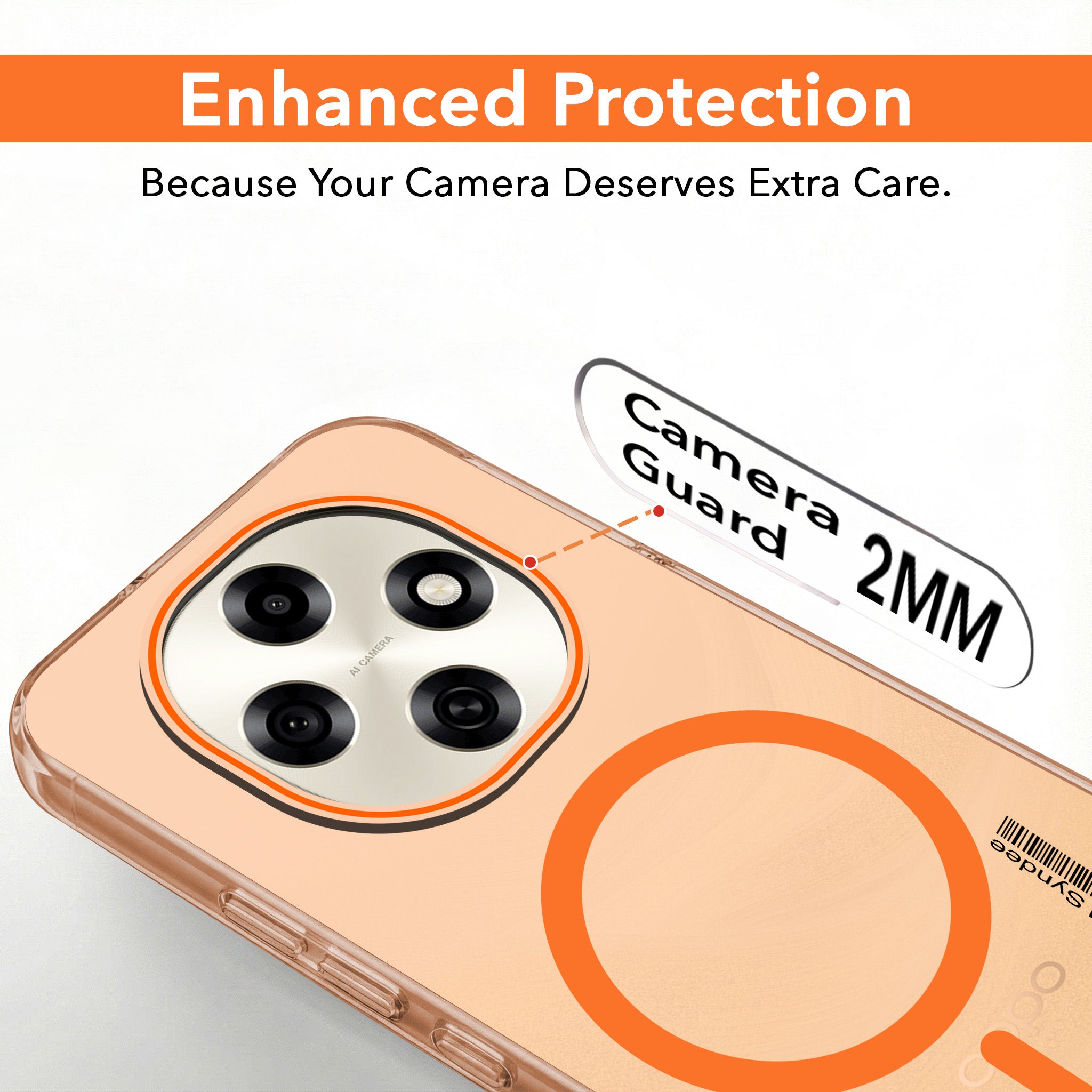 For Oppo F31 Pro Back Cover Case (Soft Touch | Camera Bump Protection | MagSafe Compatible | Matte Finish)