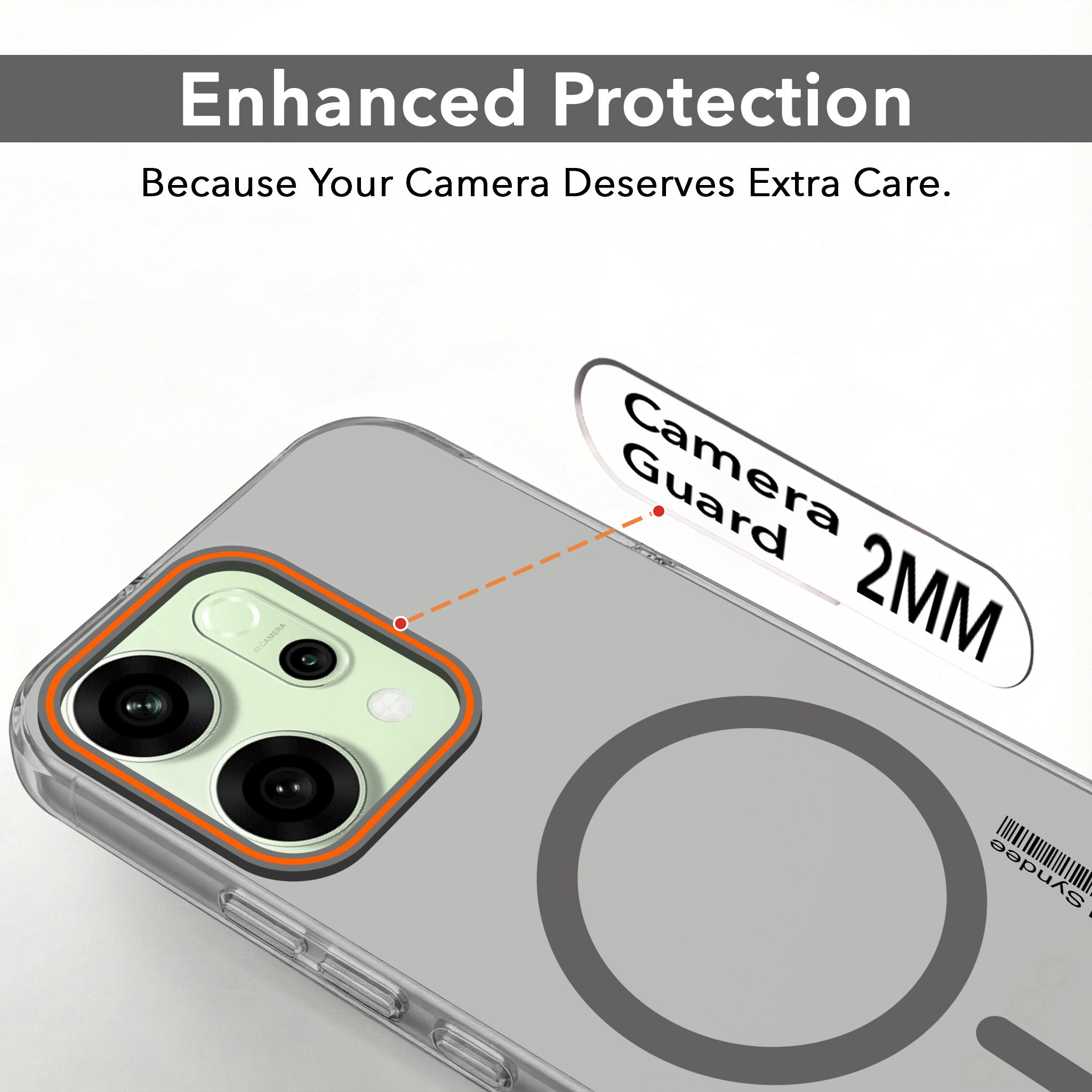 For Oppo Reno14 5G | Oppo Reno 14 5G Back Cover Case (Soft Touch | Camera Bump Protection | MagSafe Compatible | Matte Finish)