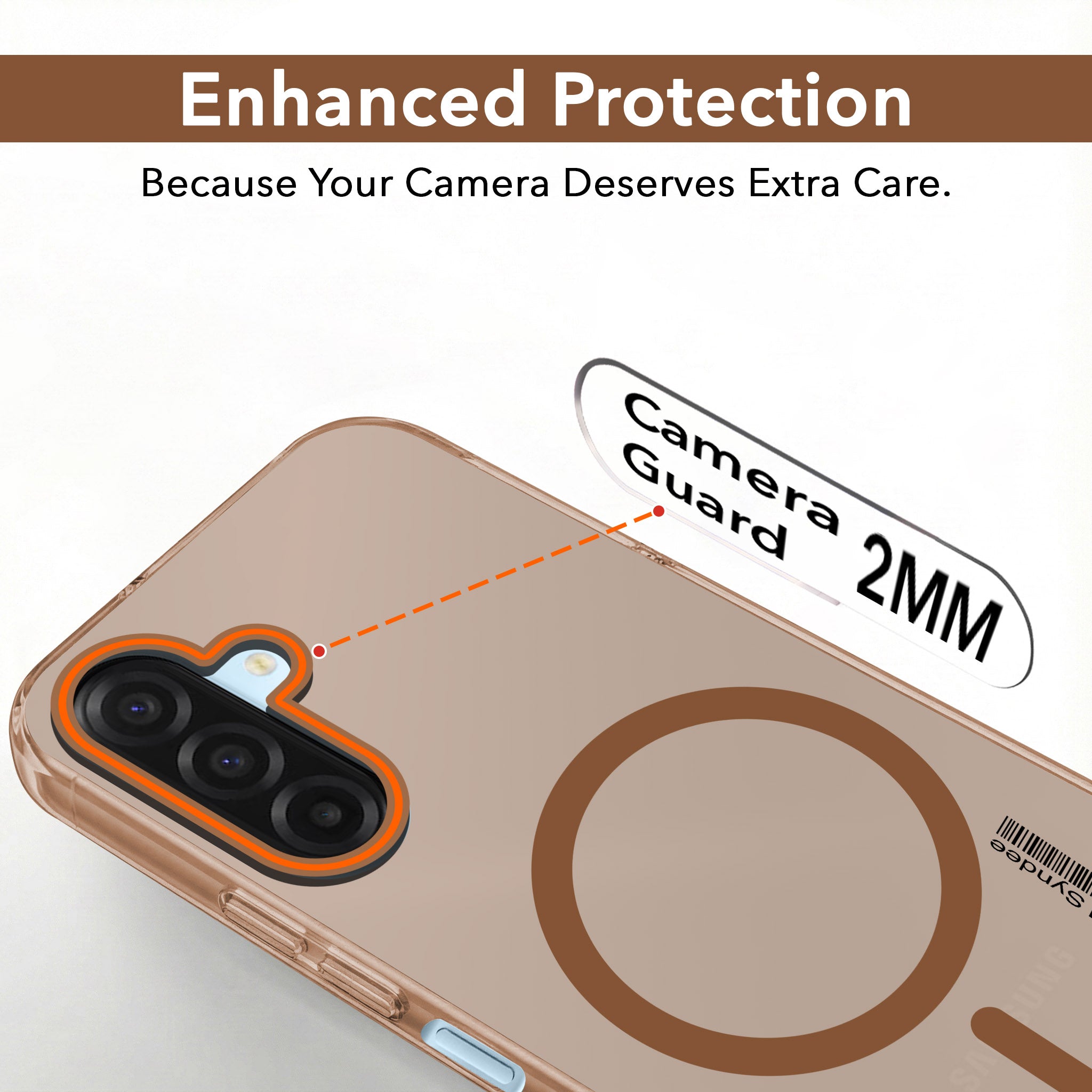 For Samsung Galaxy A16 5G Back Cover Case (Soft Touch | Camera Bump Protection | MagSafe Compatible | Matte Finish)