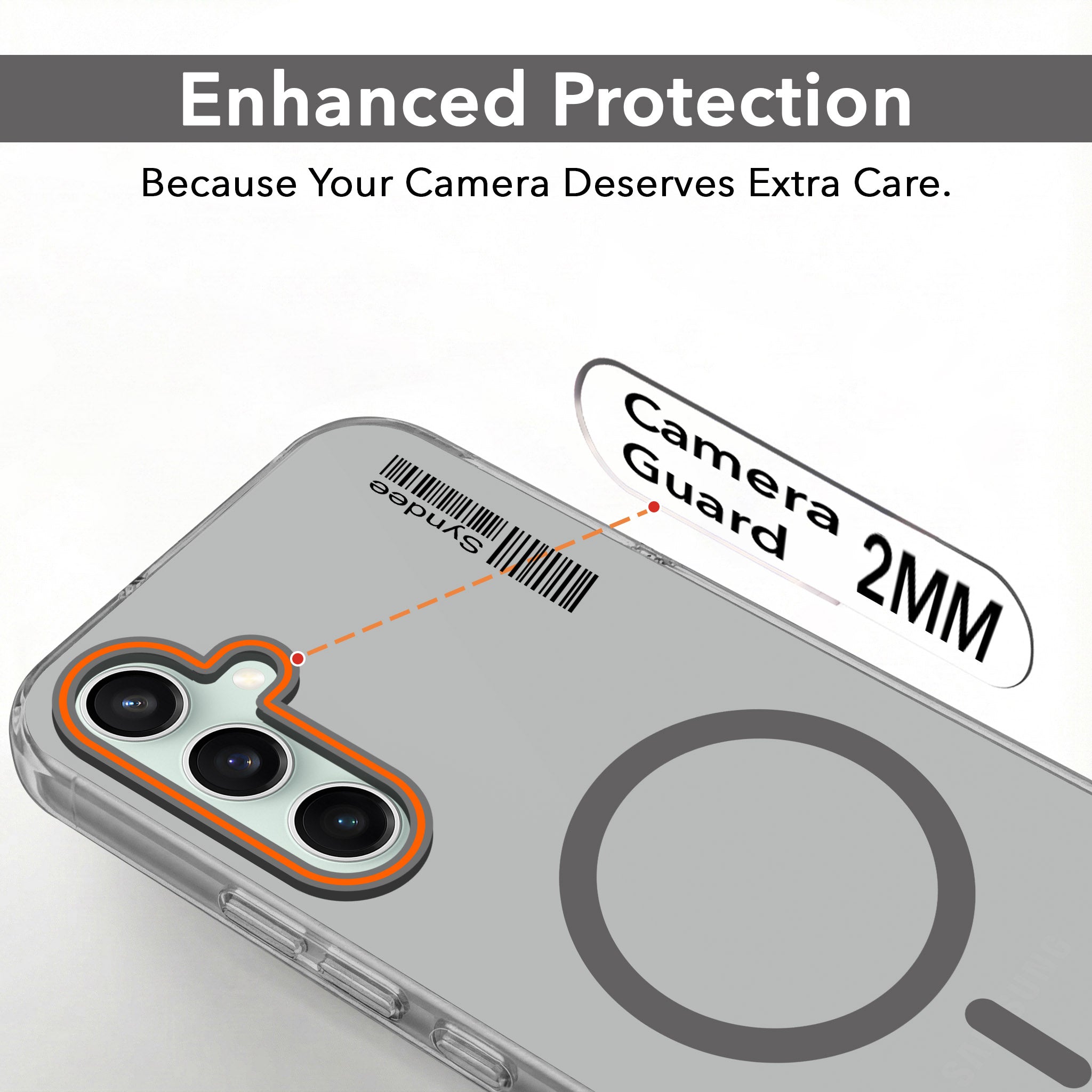 For Samsung Galaxy S23 FE 5G Back Cover Case (Soft Touch | Camera Bump Protection | MagSafe Compatible | Matte Finish)