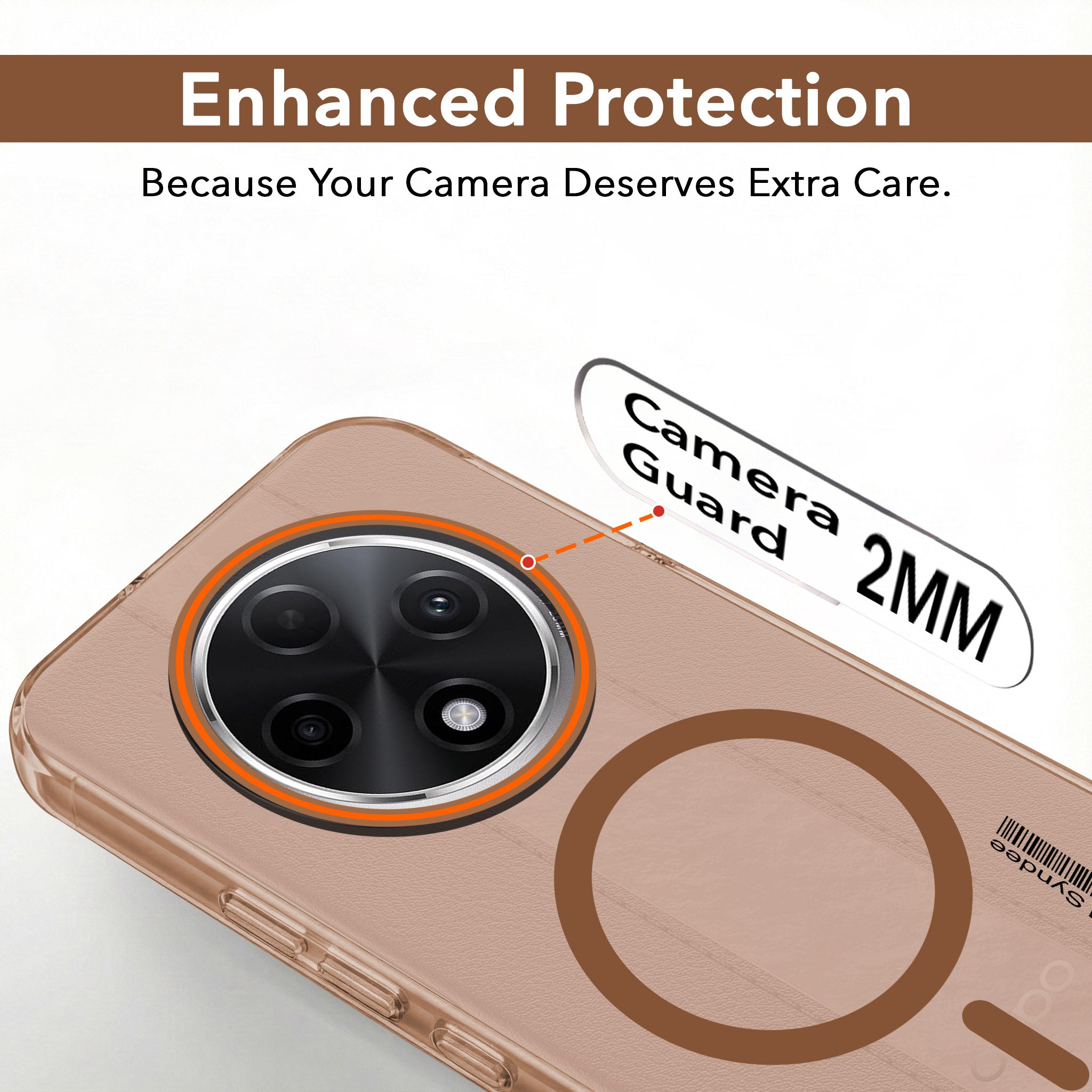 For Oppo F27 Pro | Oppo F27 Pro Plus Back Cover Case (Soft Touch | Camera Bump Protection | MagSafe Compatible | Matte Finish)