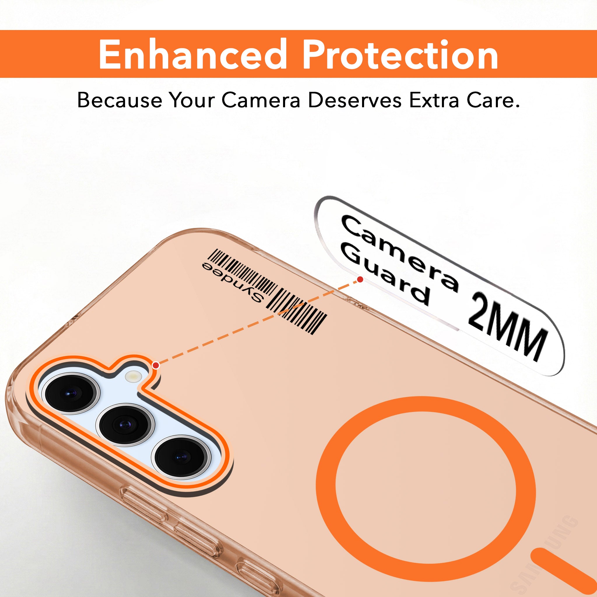 For Samsung Galaxy S24 FE Back Cover Case (Soft Touch | Camera Bump Protection | MagSafe Compatible | Matte Finish)