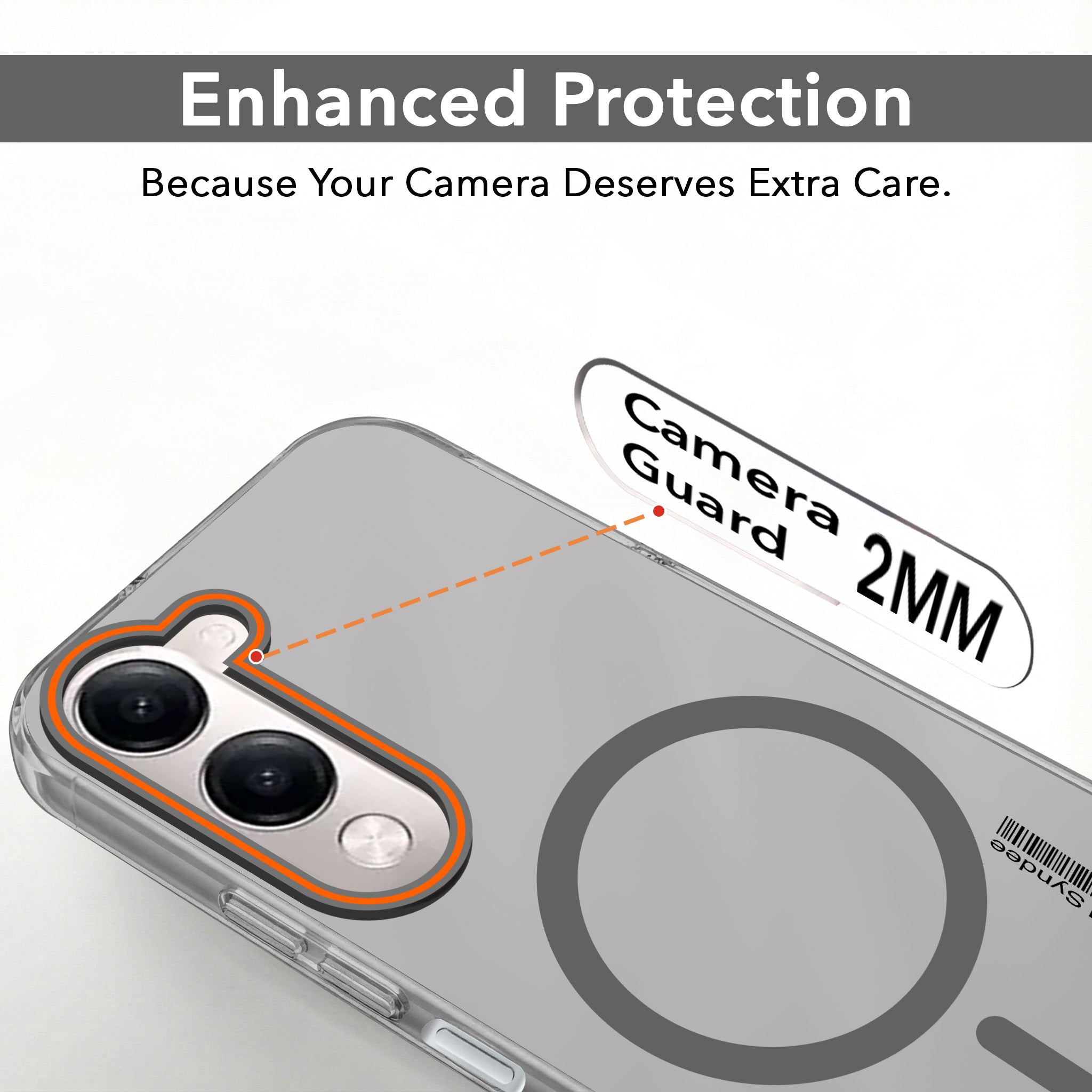 For Vivo Y19 | Vivo Y19e | Vivo T4 Lite Back Cover Case (Soft Touch | Camera Bump Protection | MagSafe Compatible | Matte Finish)