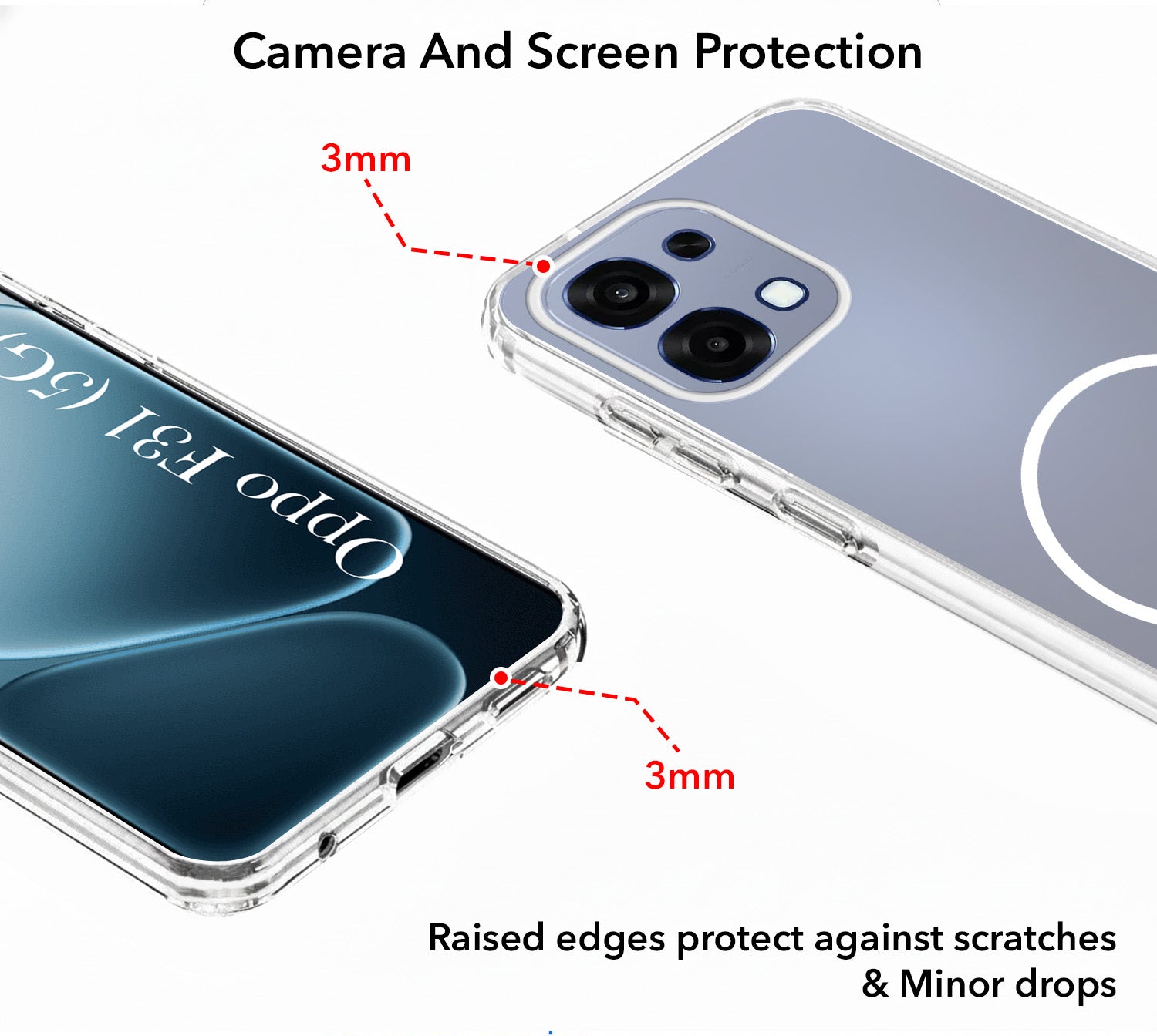 For Oppo F31 5G Back Cover Case Silicone (Slim Paper Thin | Camera Protection Bump | Minimalist Professional | Soft Flexible)