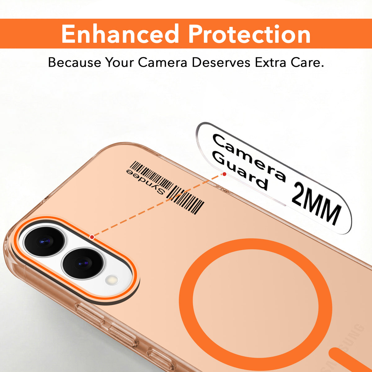 For Samsung Galaxy S25 Edge Back Cover Case (Soft Touch | Camera Bump Protection | MagSafe Compatible | Matte Finish)