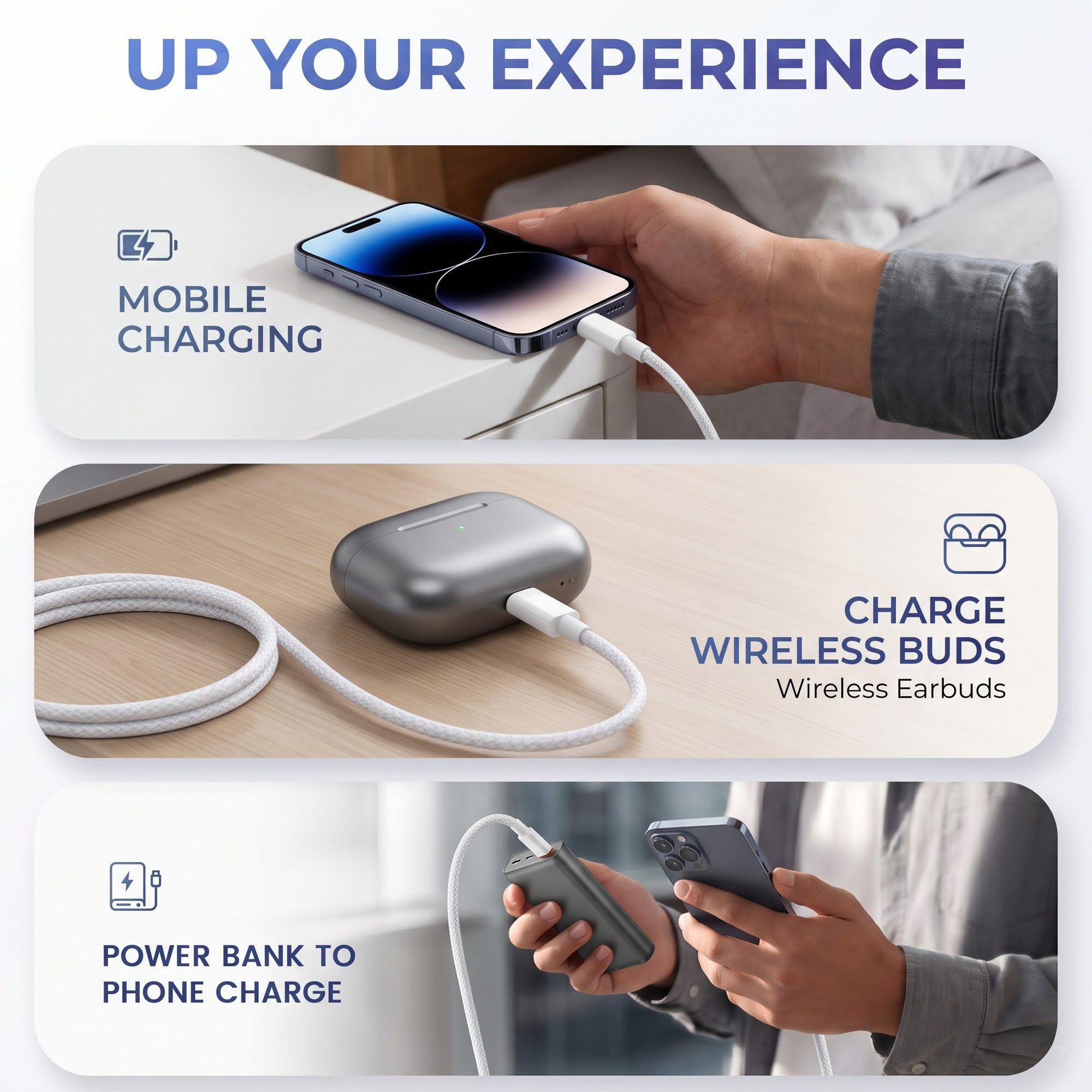 Fast Charging Cable | Power Up with Fast Charging & Data Transfer