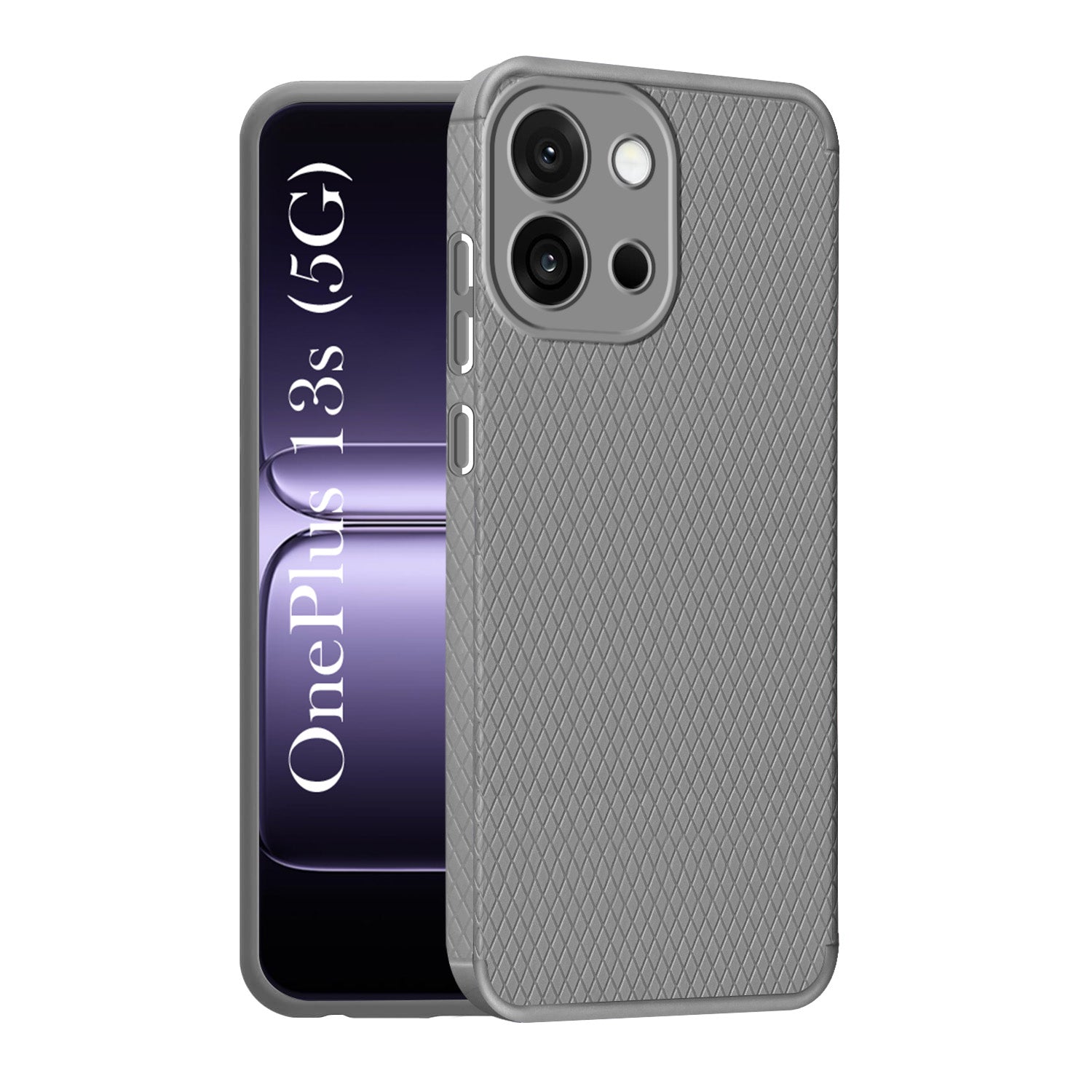 For OnePlus 13S Back Cover Case (Liquid Silicone | Side Grip | Camera Protection)