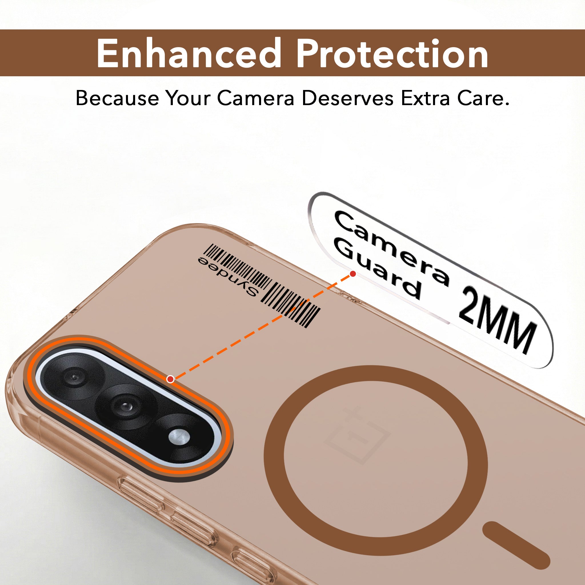 For Oneplus Nord 5 Back Cover Case (Soft Touch | Camera Bump Protection | MagSafe Compatible | Matte Finish)