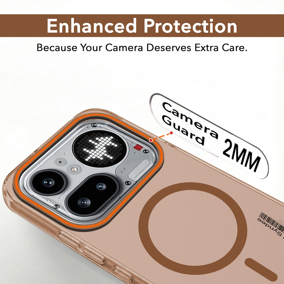 For Nothing Phone 4A Pro 5G Back Cover Case (Soft Touch | Camera Bump Protection | MagSafe Compatible | Matte Finish)