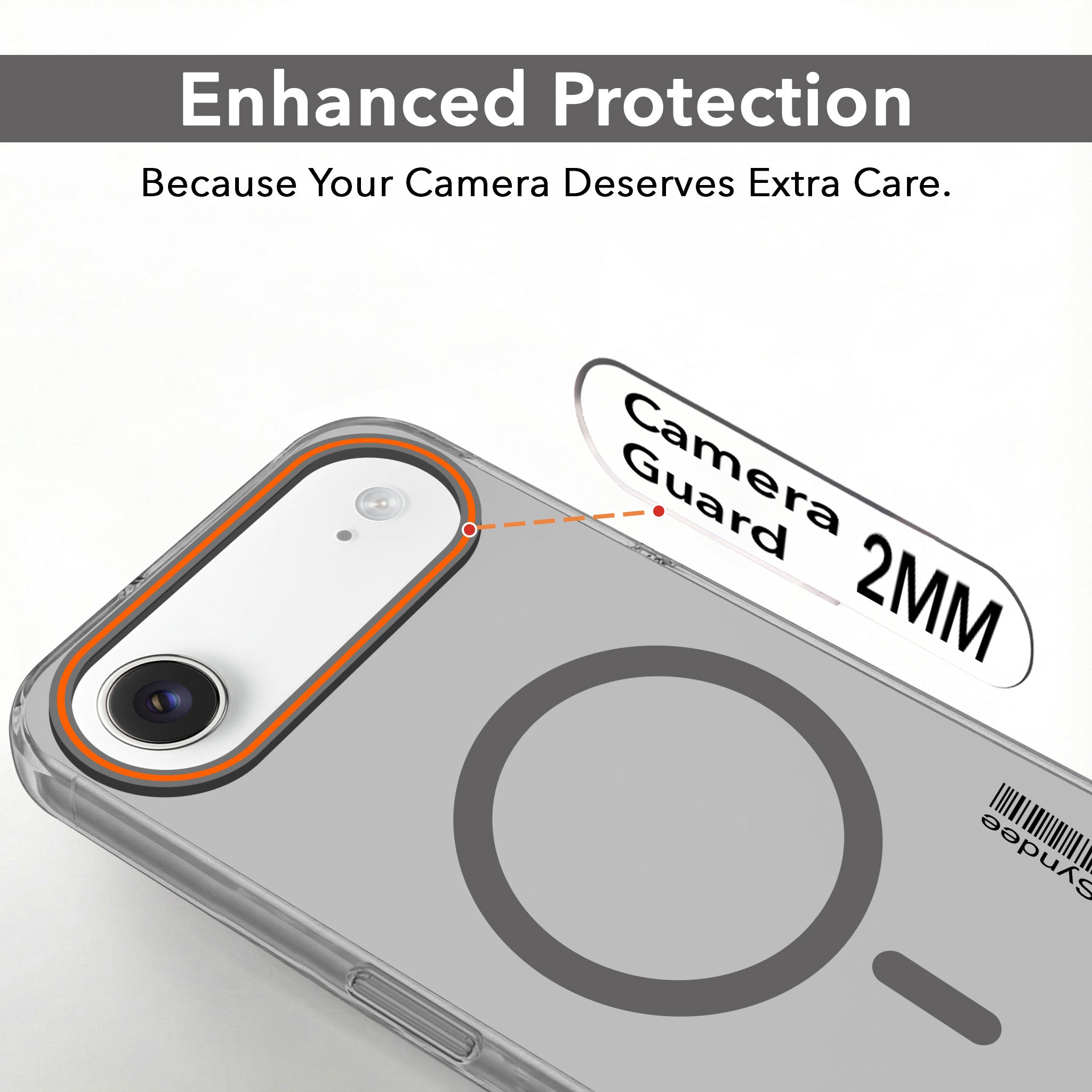 For Apple iPhone 17 Air Back Cover Case (Soft Touch | Camera Bump Protection | MagSafe Compatible | Matte Finish)