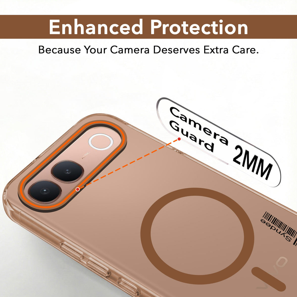 For Vivo S2 5G Back Cover Case (Soft Touch | Camera Bump Protection | MagSafe Compatible | Matte Finish)