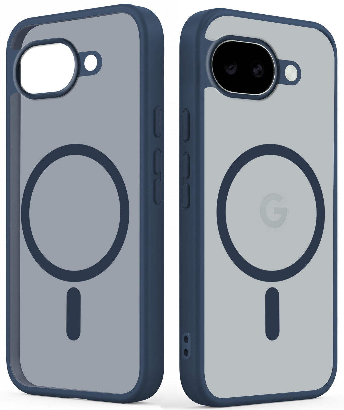 For Google Pixel 10a Matte Finish Back Case Cover (MagSafe Compatible | Translucent Soft Touch | Slim and Unbreakable)