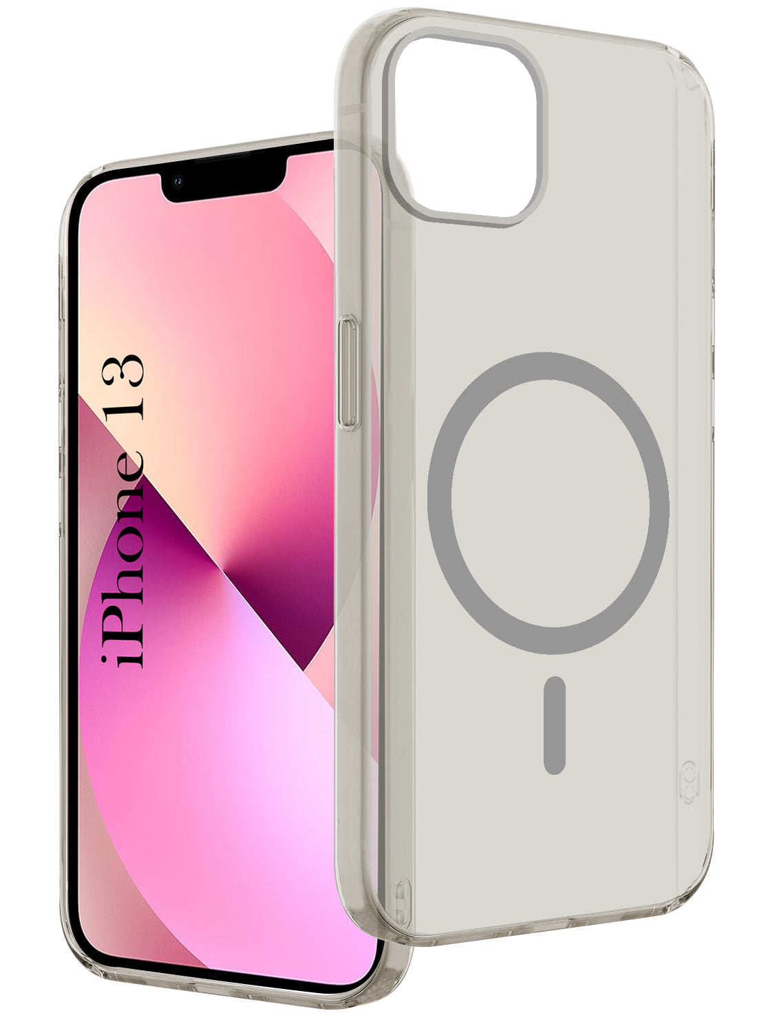 For Apple iPhone 13 Back Cover Case (Frosted Matte Feel | MagSafe Compatible Wireless Charging | Polycarbonate Material)