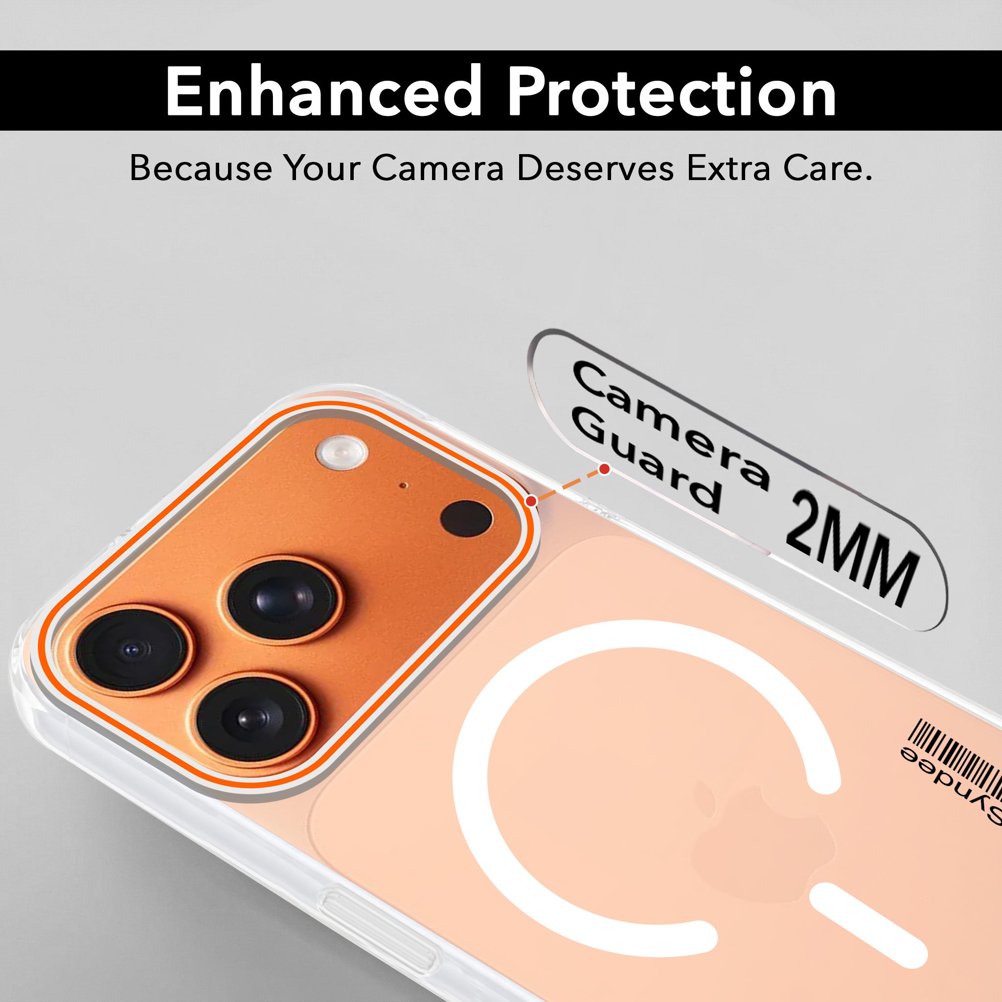 For Apple iPhone 17 Pro Max Back Cover Case (Soft Touch | Camera Bump Protection | MagSafe Compatible | Matte Finish)