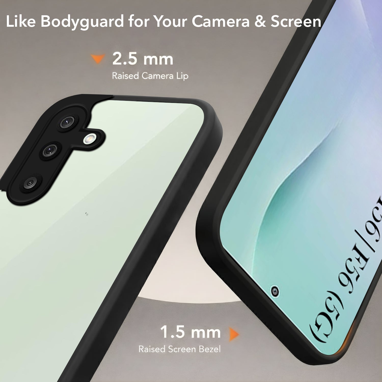 For Samsung Galaxy M56 | Samsung Galaxy F56 Back Cover Case (Built-in Stand | Lifetime Anti Yellow | Kickstand Shockproof | Camera Protection | MagSafe Compatible)