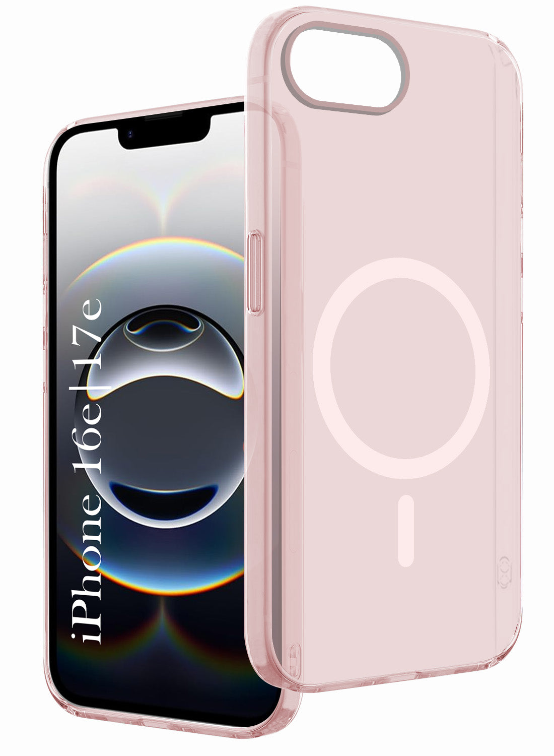 For iPhone 16e | iPhone 17e Back Cover Case (Frosted Matte Feel | MagSafe Compatible Wireless Charging | Polycarbonate Material)