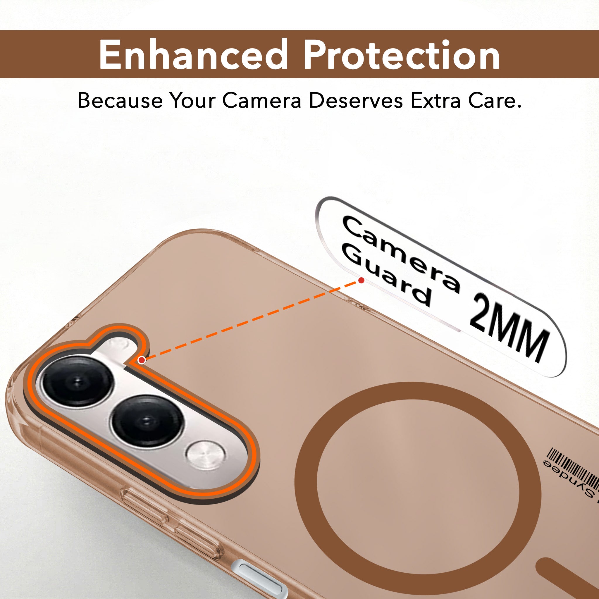 For Vivo Y19 | Vivo Y19e | Vivo T4 Lite Back Cover Case (Soft Touch | Camera Bump Protection | MagSafe Compatible | Matte Finish)