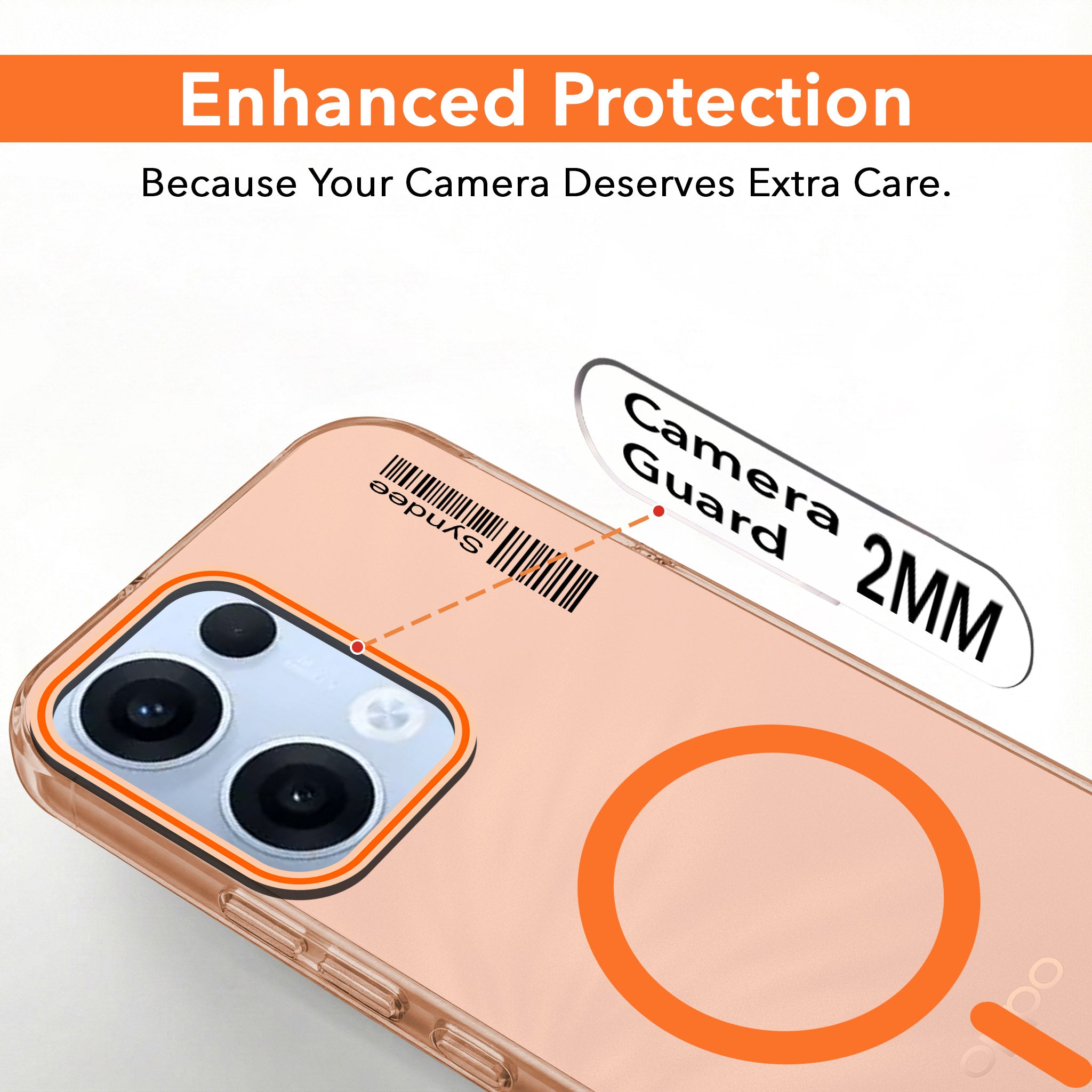 For Oppo Reno13 5G | Oppo Reno 13 5G Back Cover Case (Soft Touch | Camera Bump Protection | MagSafe Compatible | Matte Finish)